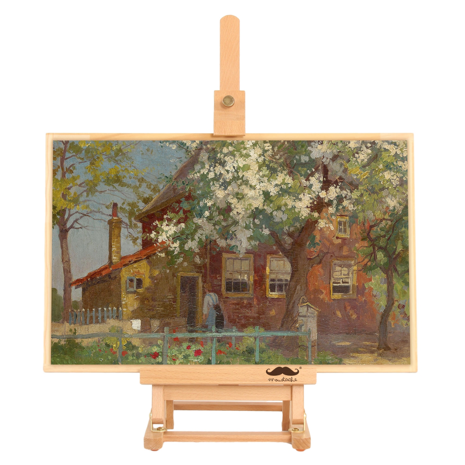 23"H Basic Tabletop Adjustable H-Frame Easel, Hold Canvas up to 16"