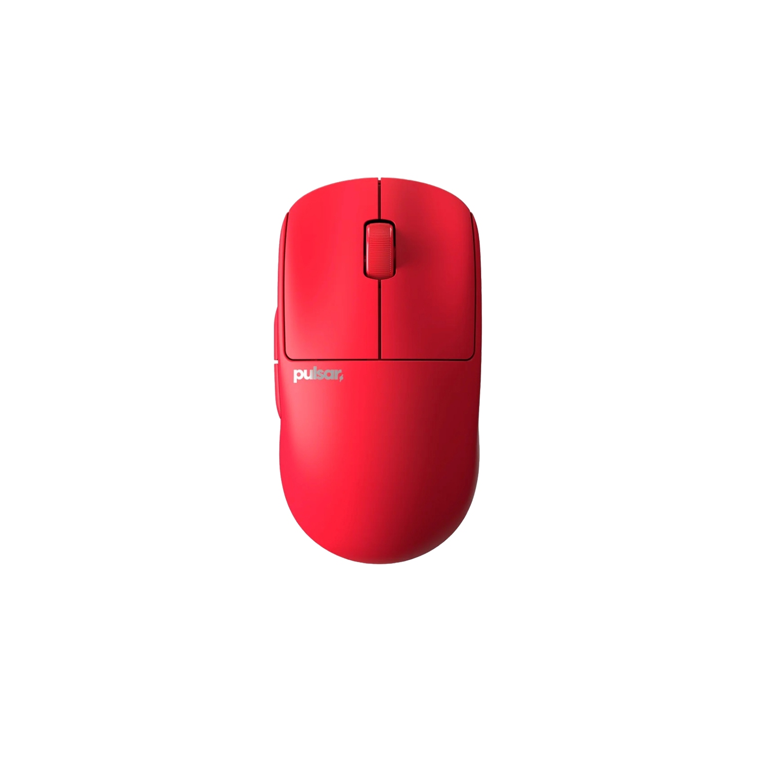Pulsar Gaming Gears X2V2 Mini Wireless Gaming Mouse Ultralight 51g, Symmetrical Shape, PAW3395 26K DPI Optical Sensor, Programmable Buttons, Compatible w/Windows/Mac/Linux, Red