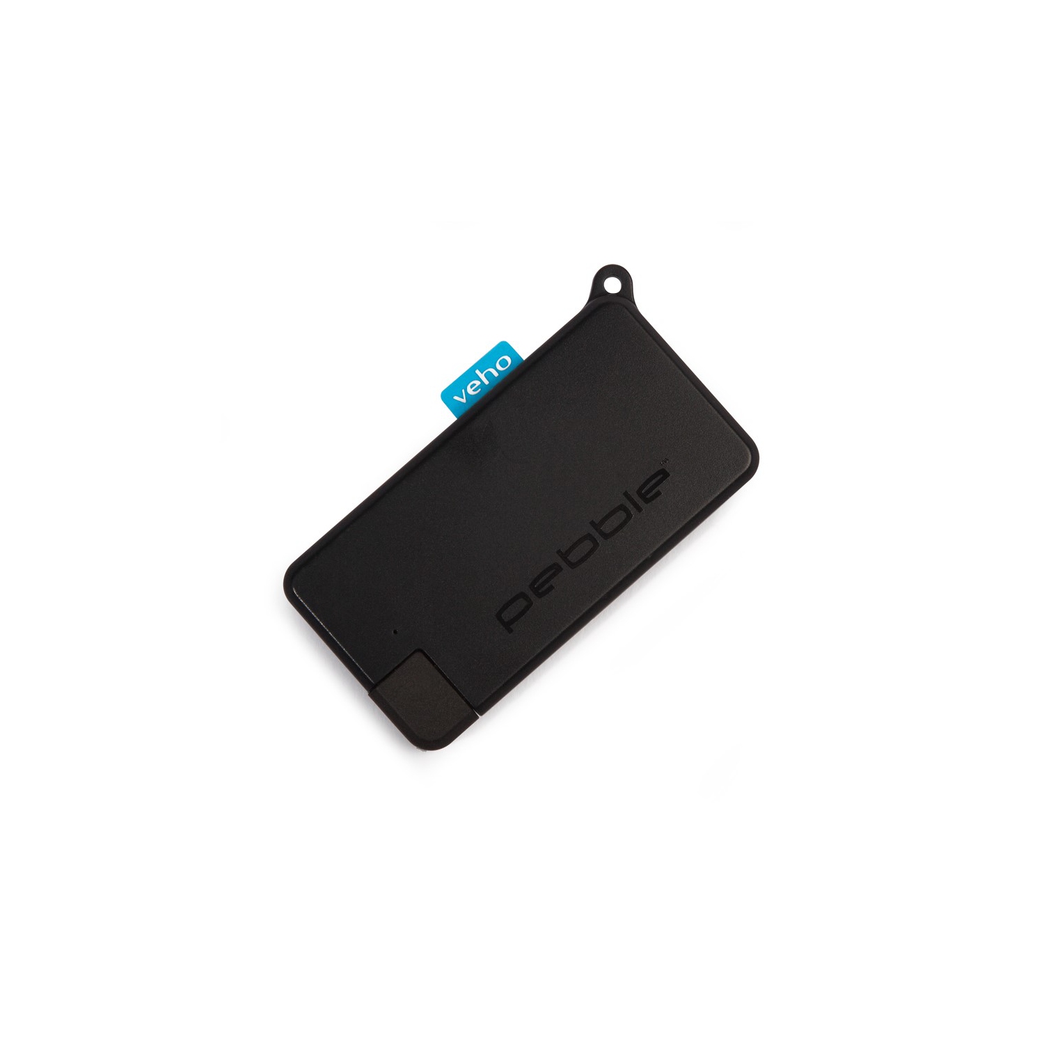 Veho Pokket 1000-mah Keyring Sized Power Bank - Black