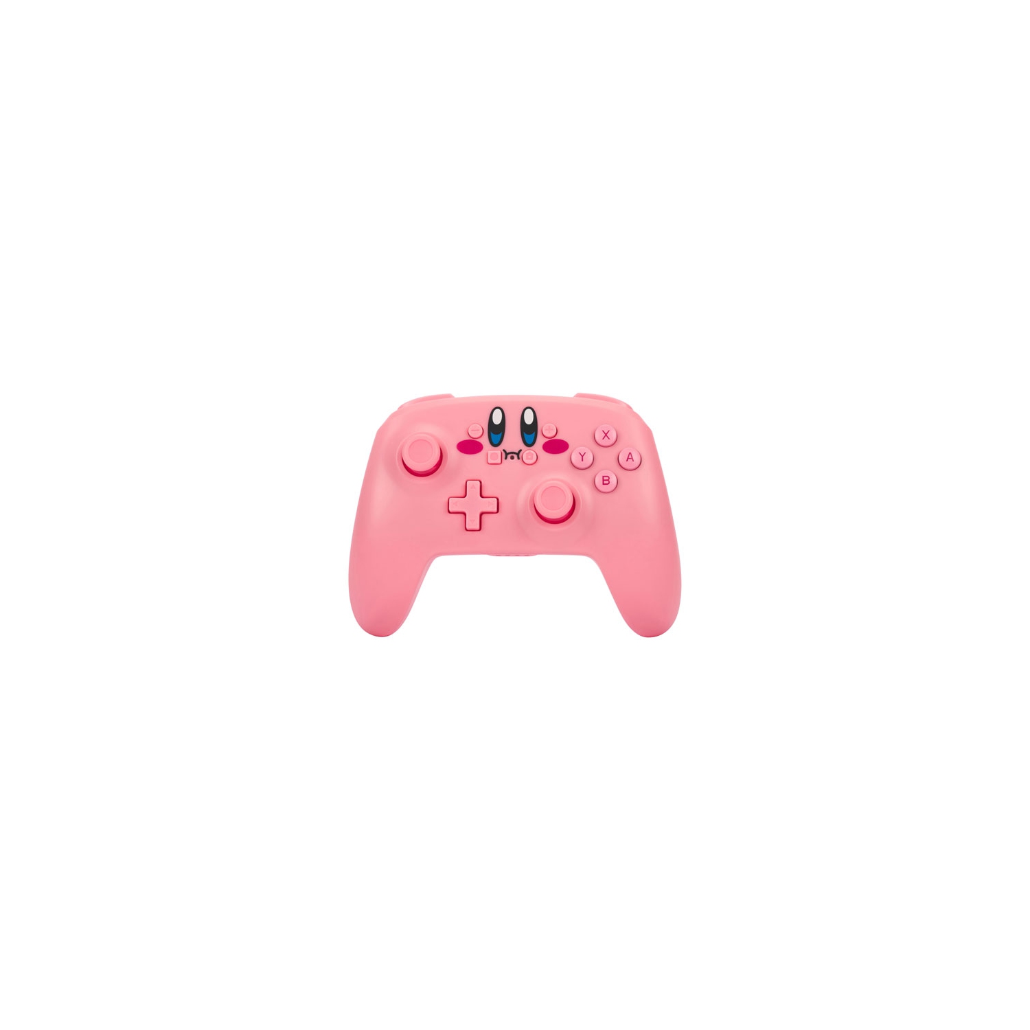 Refurbished (Good) PowerA Kirby Mouth Wireless Controller for Nintendo Switch - Pink