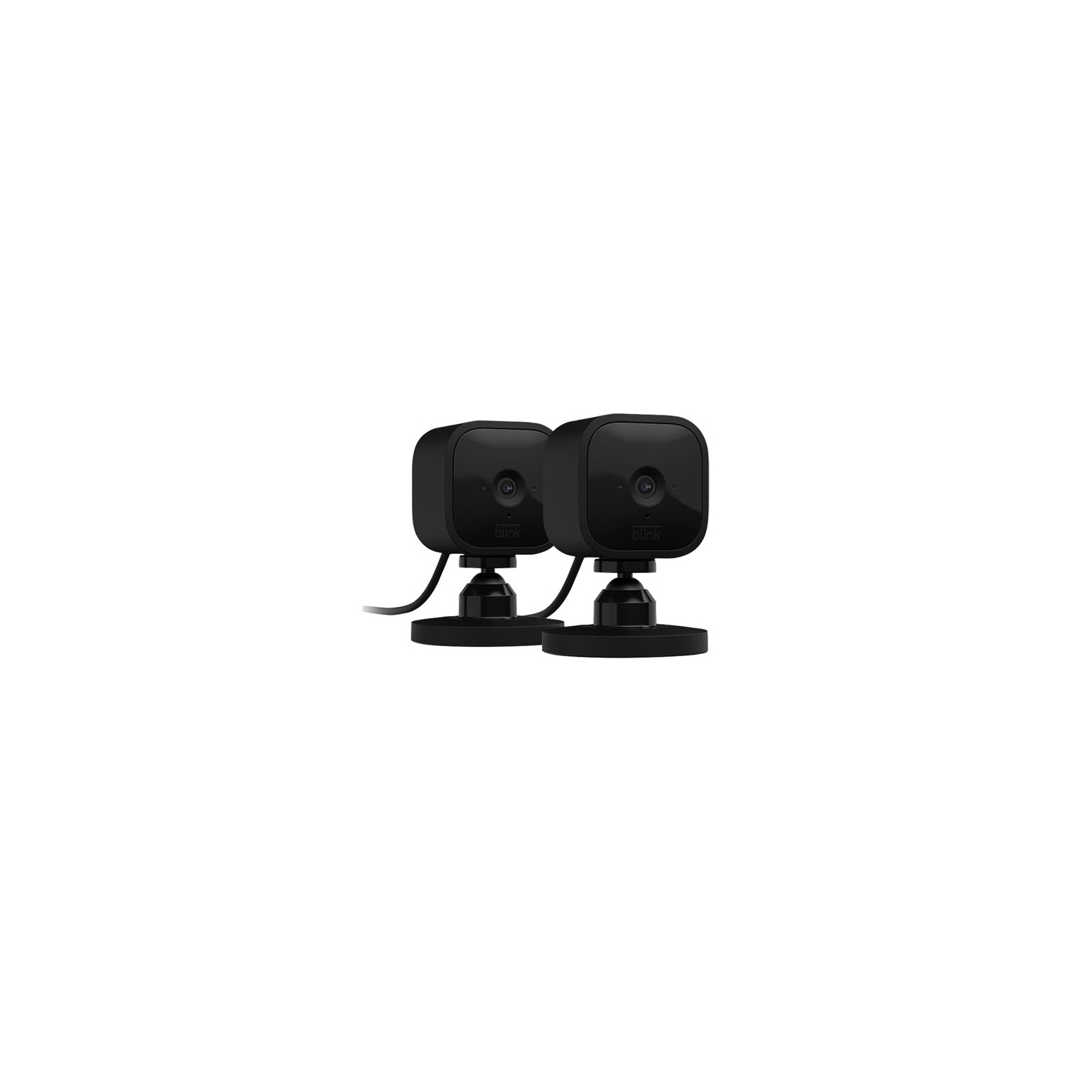 Blink Mini Wi-Fi Indoor 1080p IP Camera - 2 Pack - Black