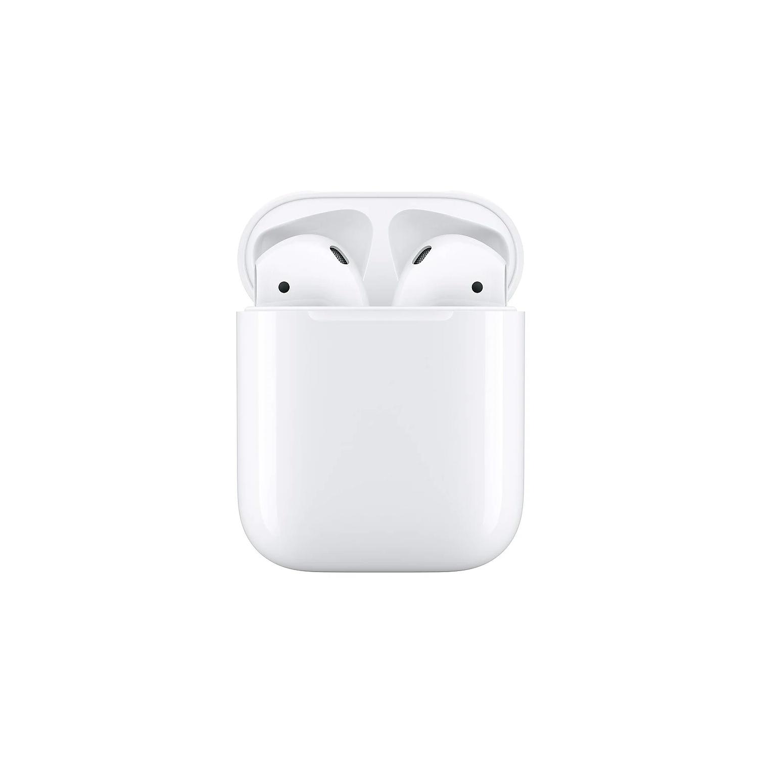 Refurbished (Good) - Apple AirPods 2 White with Charging Case In Ear Headphones