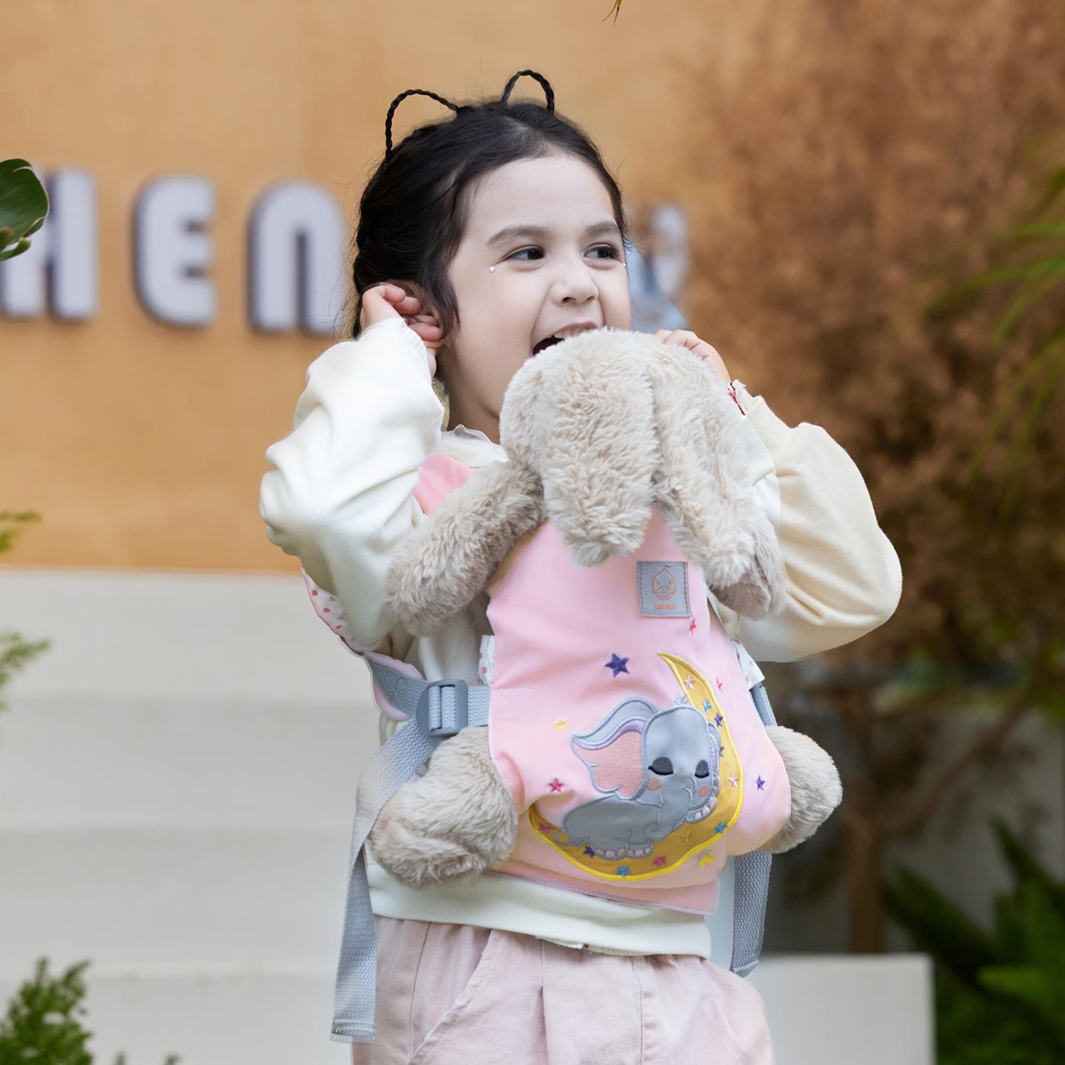 GAGAKU Porte-bébé pour poupée Porte-bébé en Peluche pour Petites