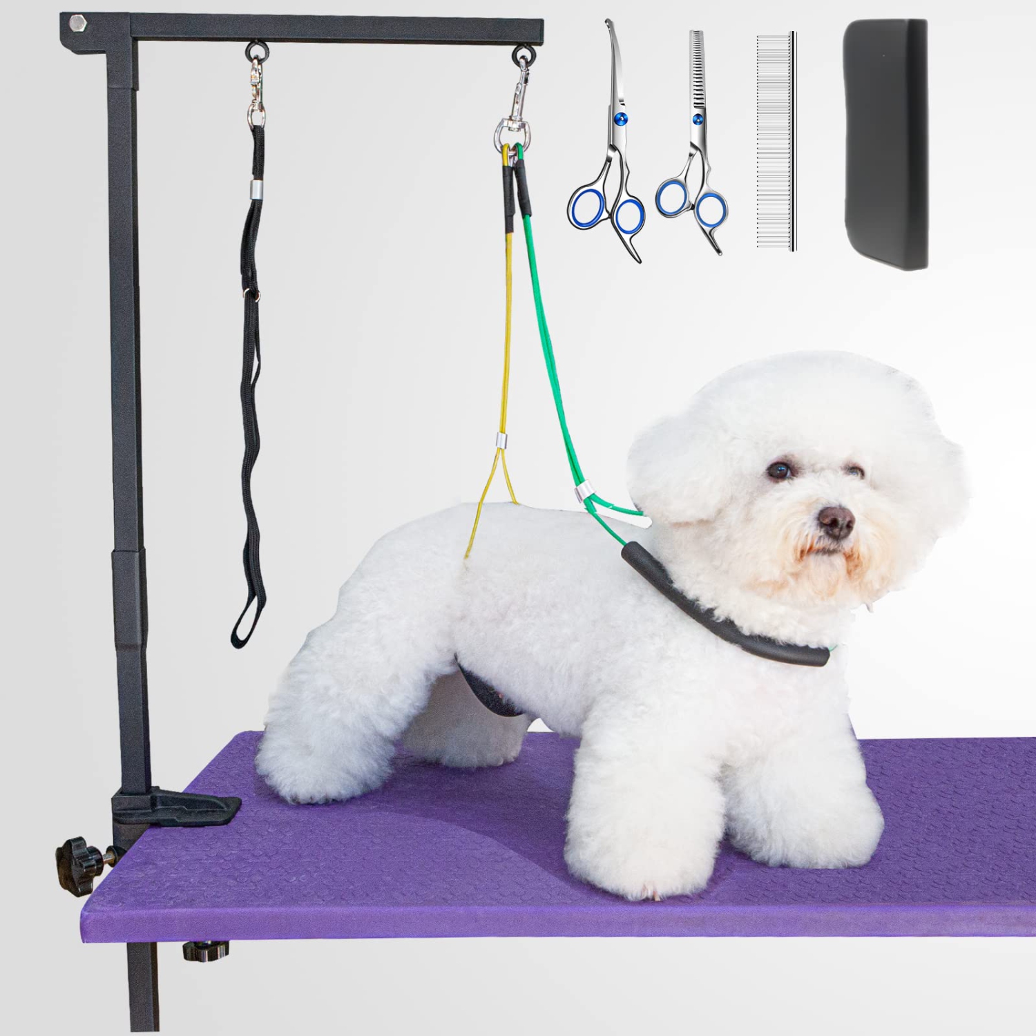 Dog grooming restraint store equipment