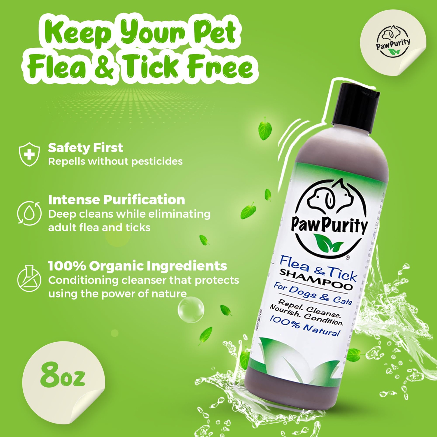 Natural tick 2024 shampoo for dogs