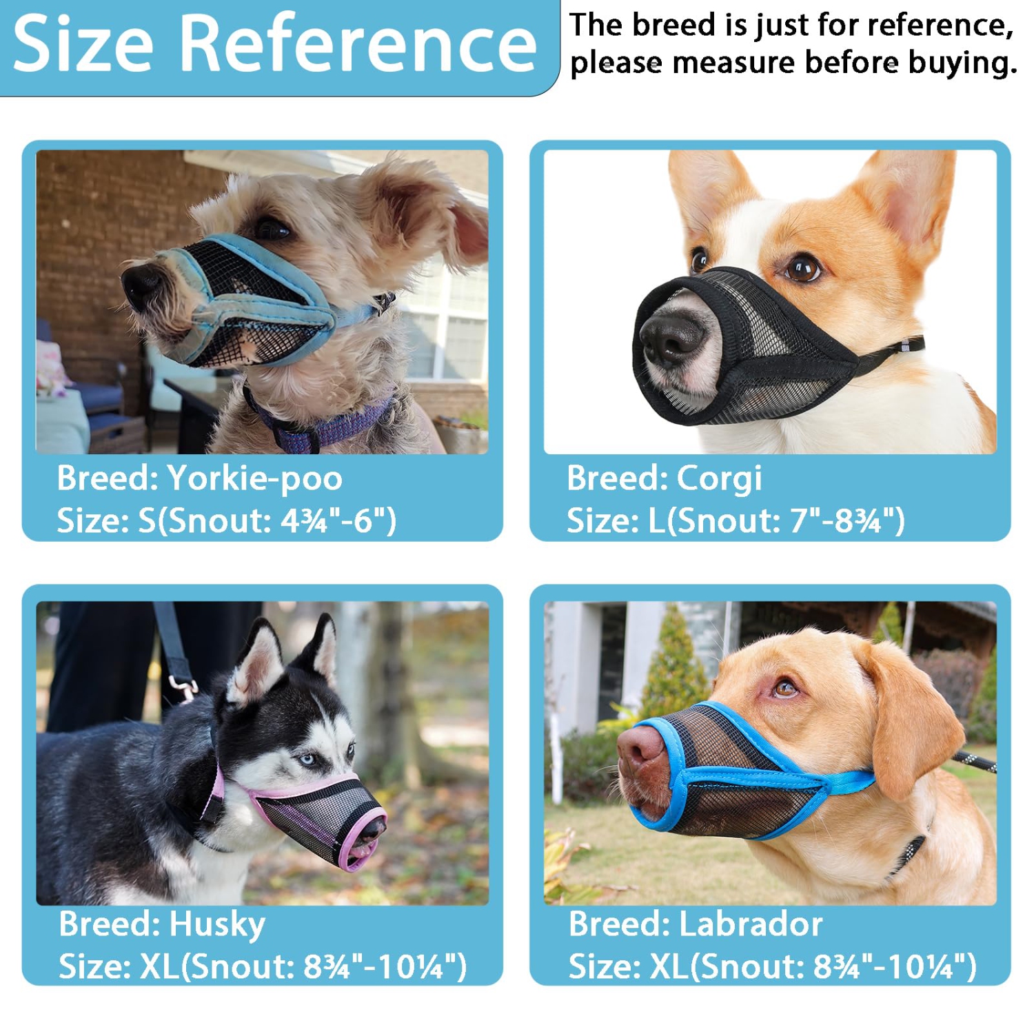 Muzzle for shop a yorkie