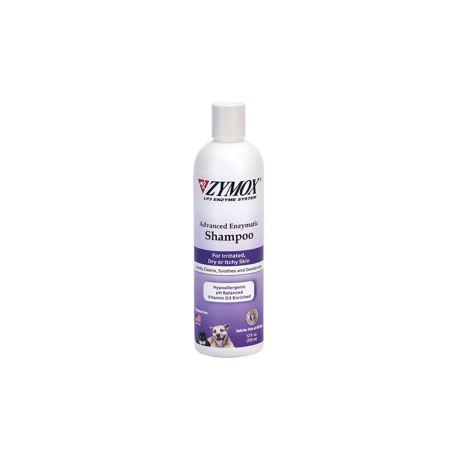 Enzymatic shampoo clearance