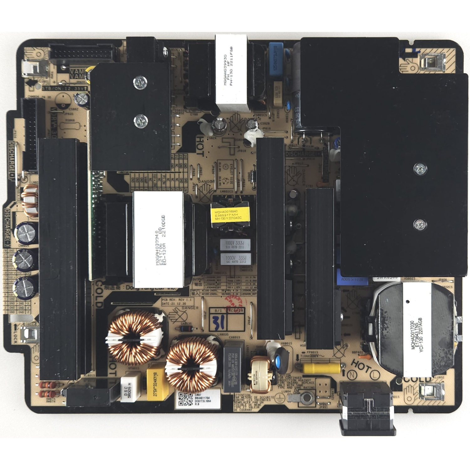 Refurbished (Good) Samsung TV Power Supply Board QN65S95B (Ver.FA01/FC02/FE03) BN44-01170A