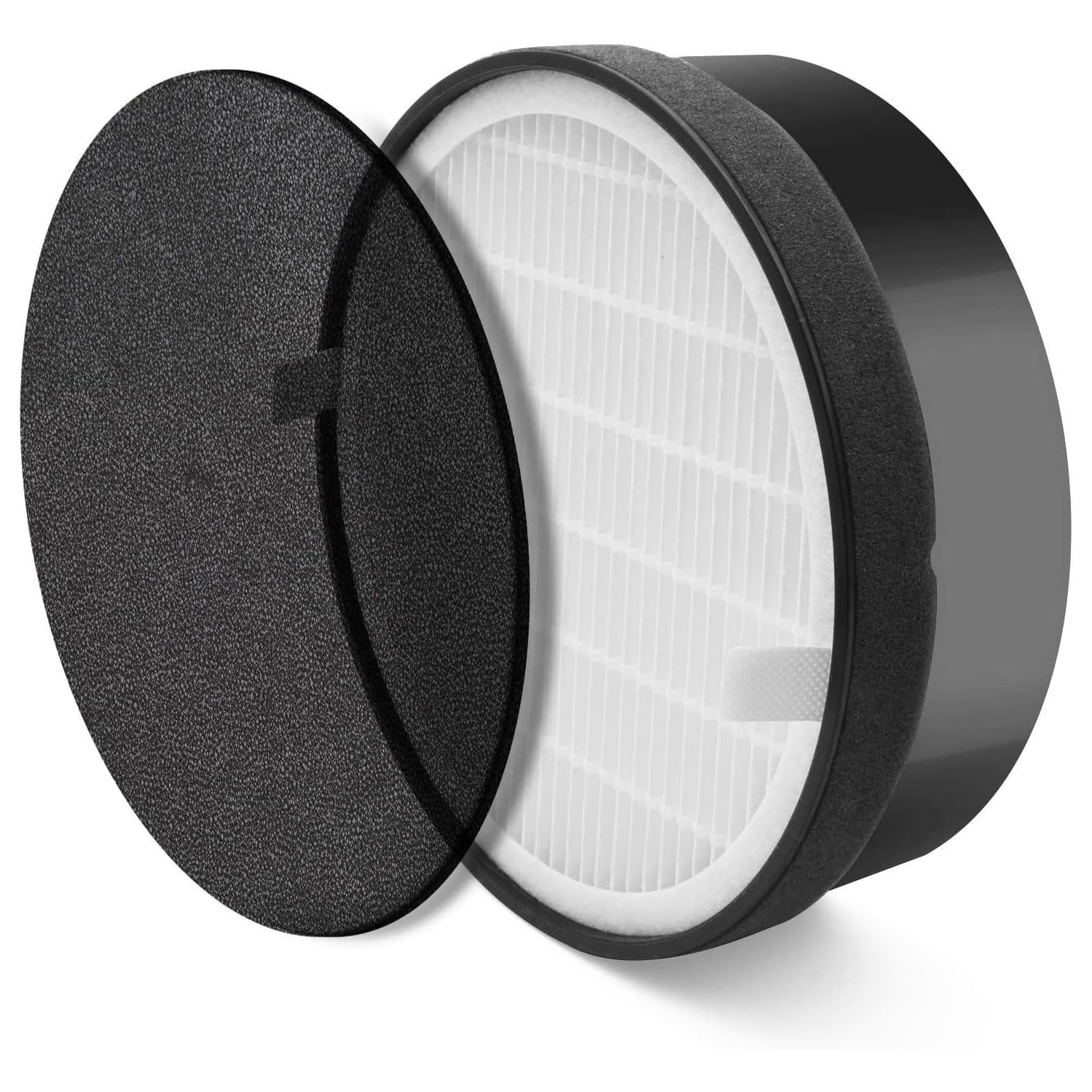 LEVOIT LV-H132 Air Purifier Replacement Filter, H13 True HEPA Filter and Activated Carbon Filter Set, LV-H132-RF