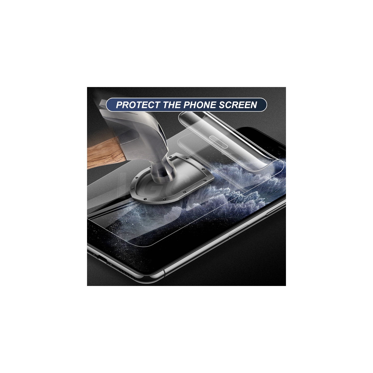 For Apple iPhone 13 Screen Protector Tempered Glass Screen Protector Guard - Case Friendly