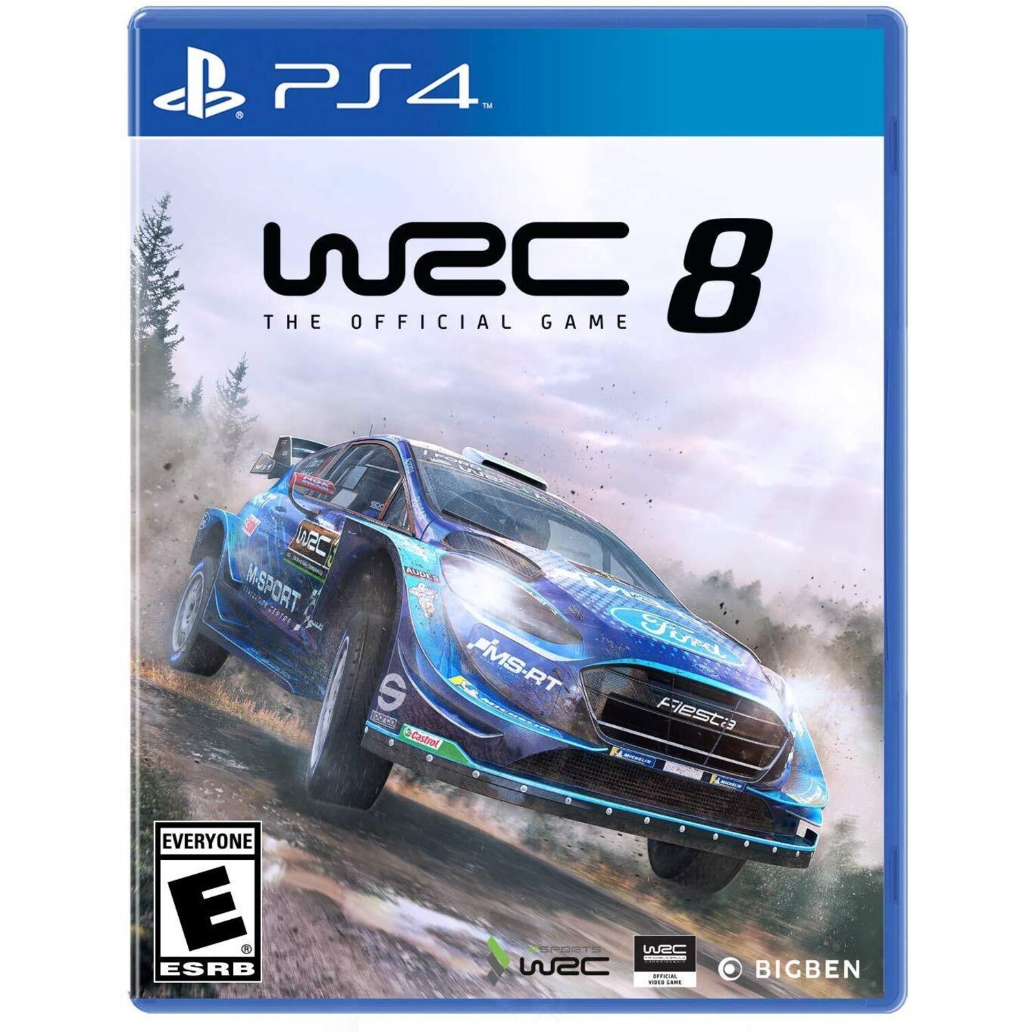 WRC 8 FIA World Rally Championship for PlayStation 4 [VIDEOGAMES]