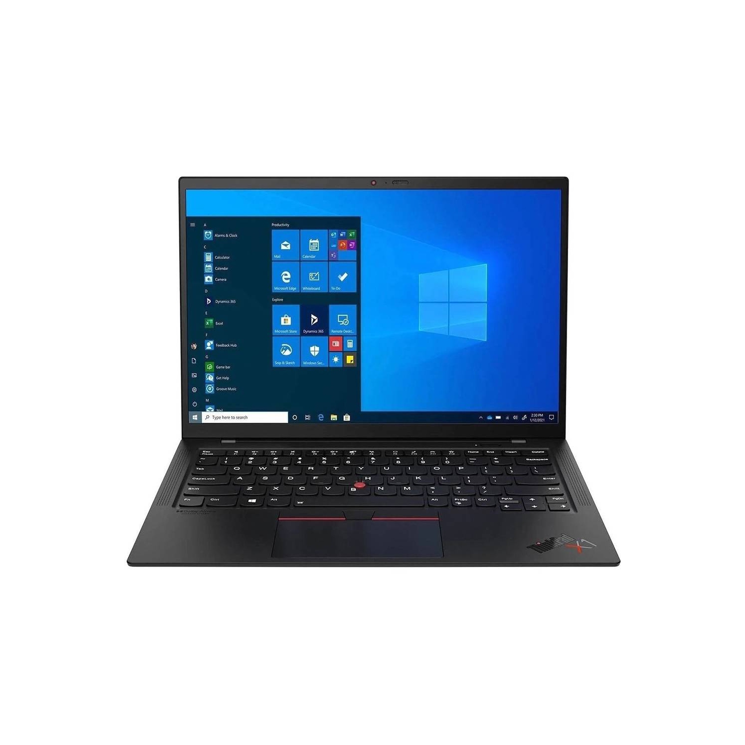 New-Lenovo ThinkPad X1 Carbon Gen 9, Intel i7-1185G7, 14" WQUXGA, 16GB, 512GB SSD, Webcam, Win10 Pro