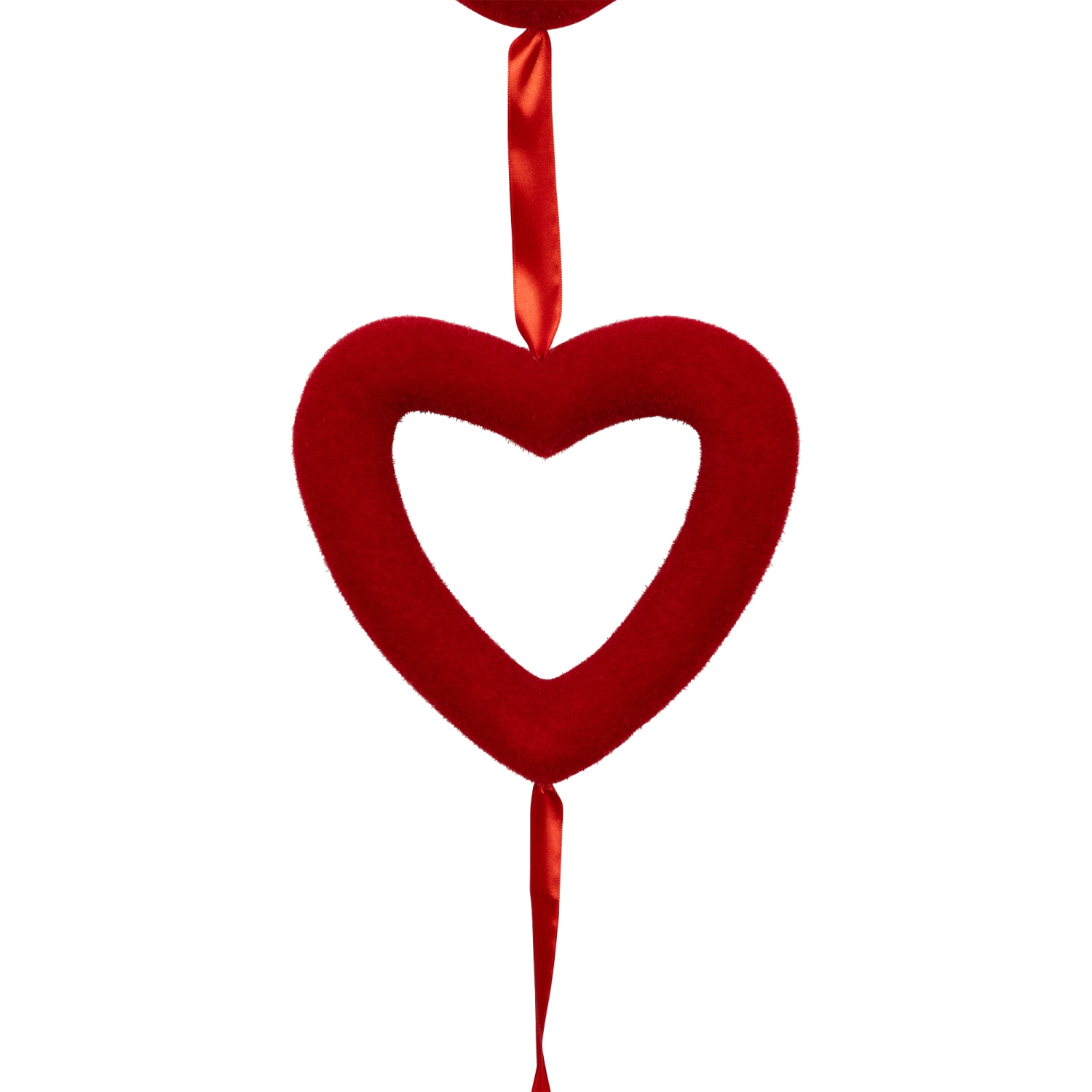 Heart Trio Valentine's Day Wall Decoration - 34" - Red