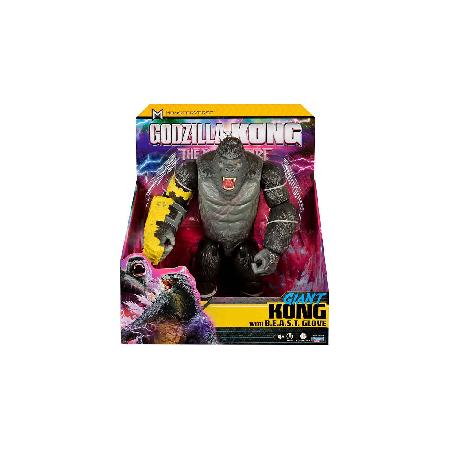 Godzilla X Kong Monsterverse 11 Inch Action Figure Giant Series - Kong with Beast Glove