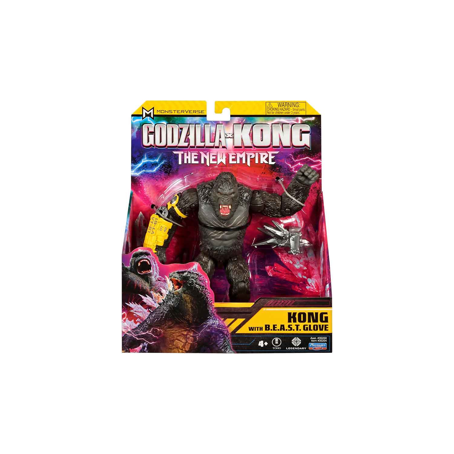 Godzilla X Kong Monsterverse 6 Inch Action Figure Basic Series - King with Beast Glove