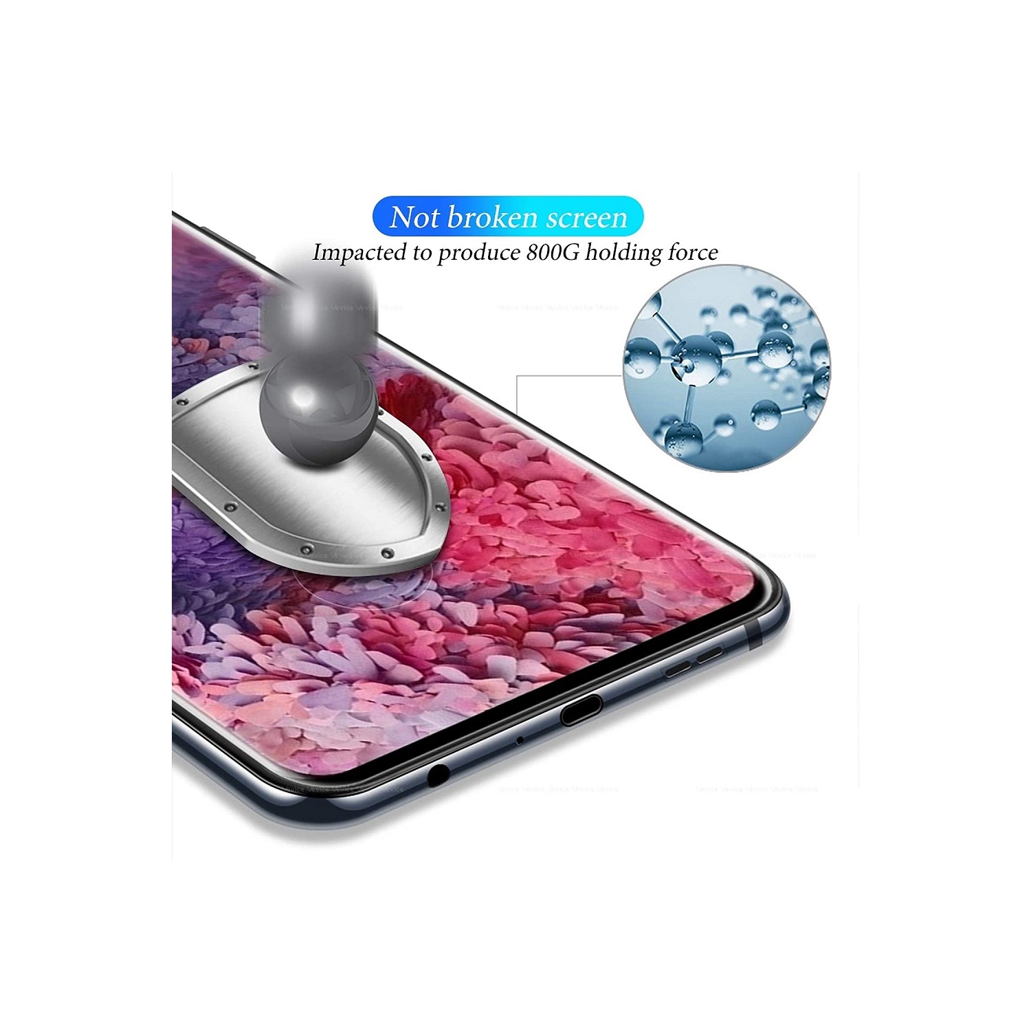 Protecteur d'écran noir pour Galaxy S20 de Samsung protecteur d'écran en verre trempé protecteur d'écran pour S20 de Samsung