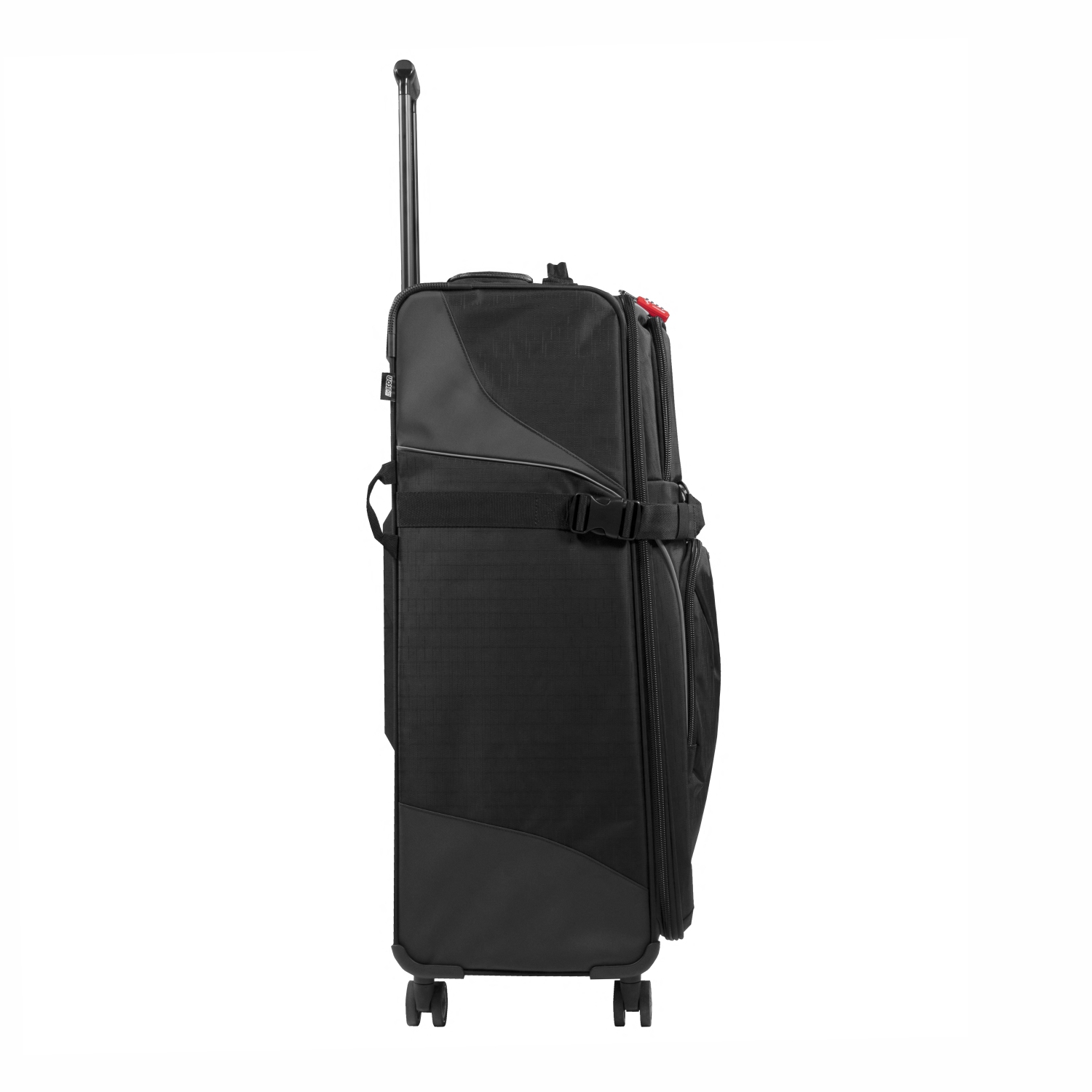Valise moyenne 80 L à roulettes avec enregistrement sportif de Scicon - 4 roulettes