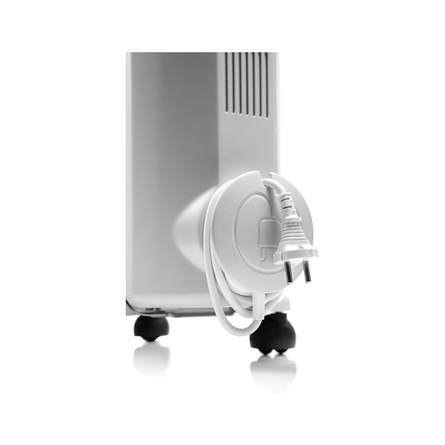 De'Longhi Oil-Filled Radiator Space Heater, Full Room Quiet 1500W, Adjustable Thermostat, 3 Heat Settings, Digital Timer, ECO Energy Saving Mode