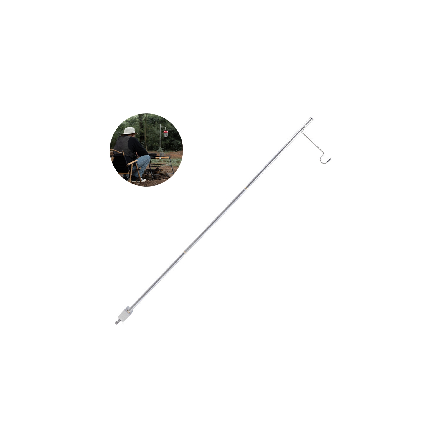 SUPPORT DE LANTERNE De Camping, Support De Poteau De Lanterne Léger Pour EUR 30,64 - FR