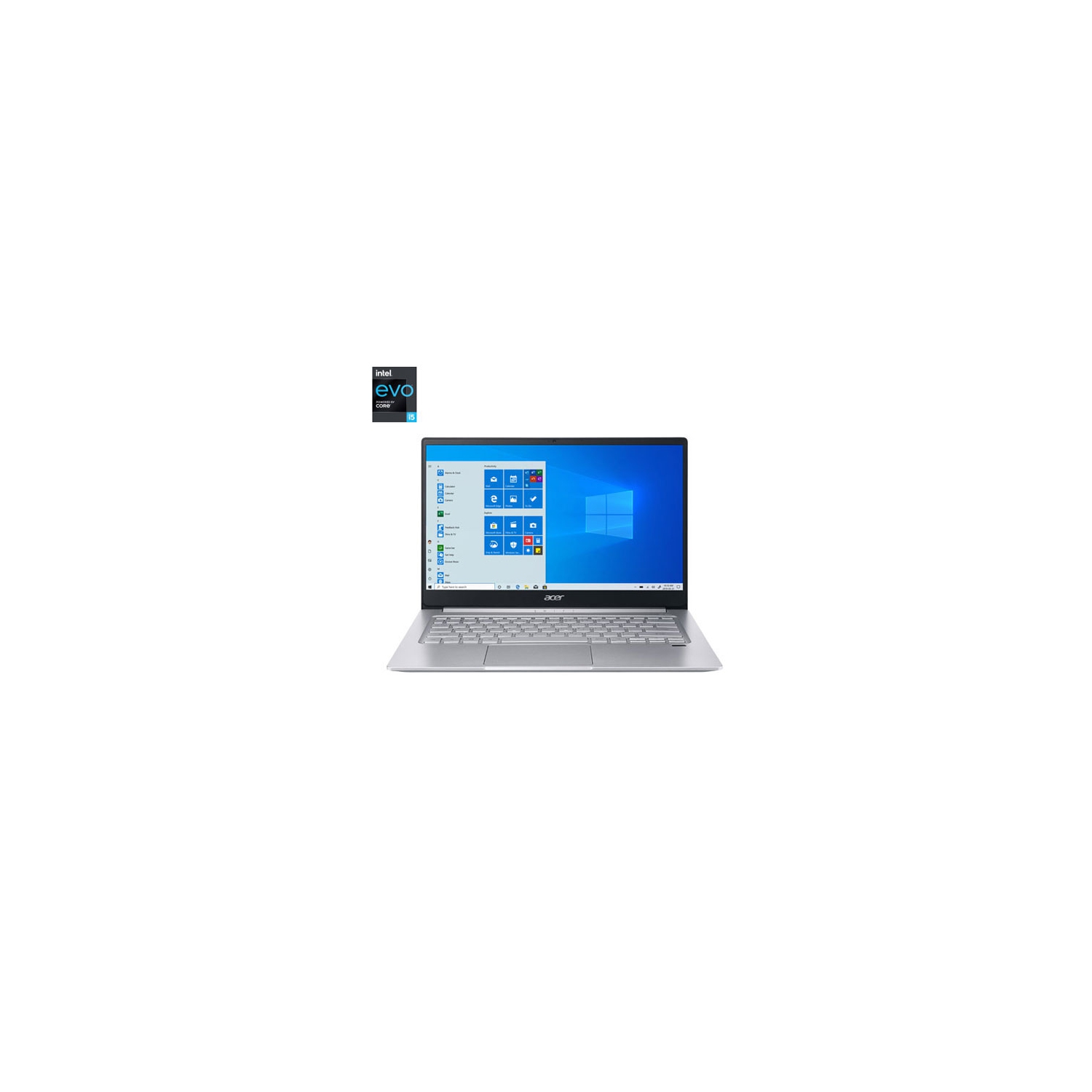 Refurbished (Good) - Acer Swift 3 14" Laptop - Silver (Intel Core i5-1135G7/512GB SSD/8GB RAM/Windows 10)
