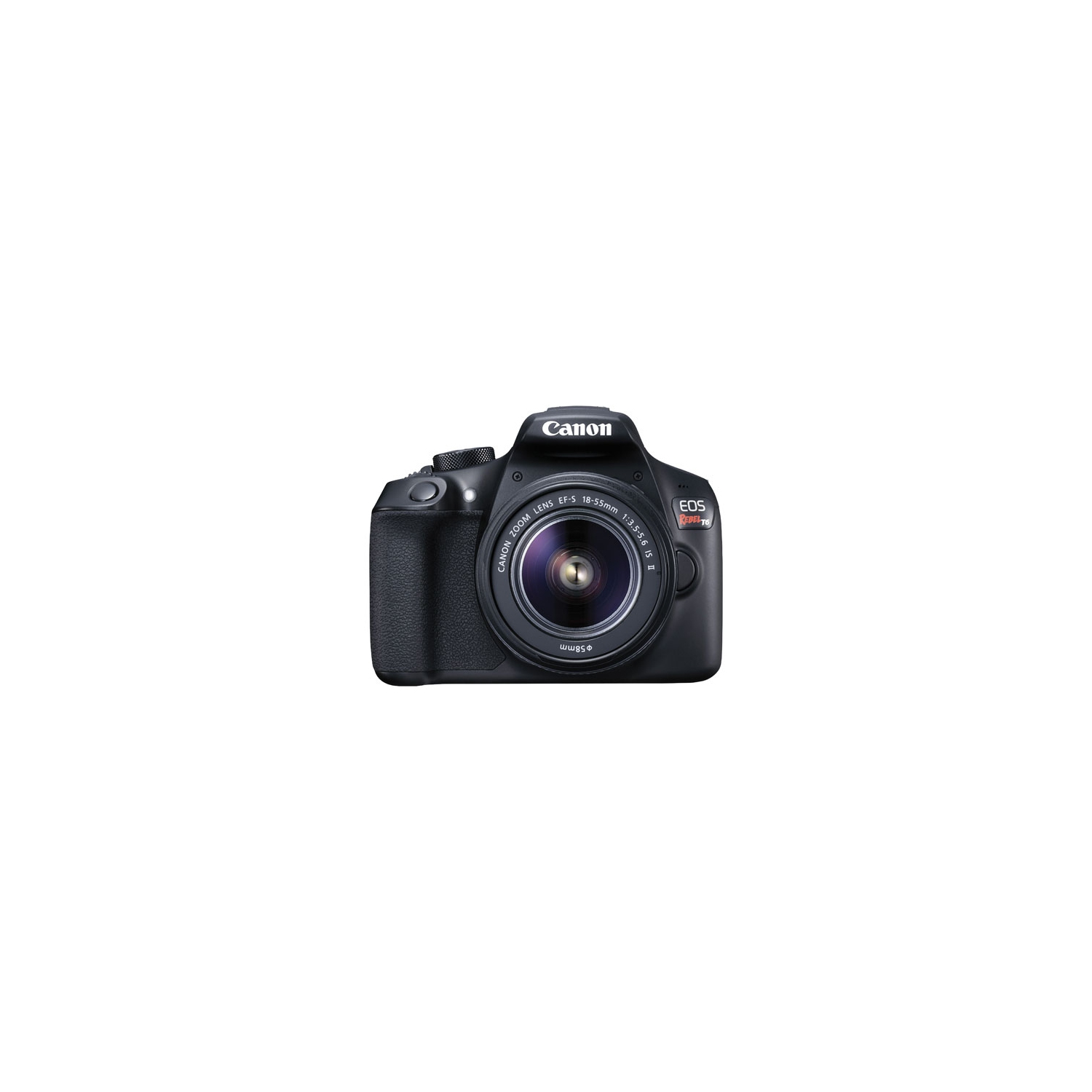 Refurbished (Fair) - Canon EOS Rebel T6 DSLR Camera with EF-S 18-55mm f/3.5-5.6 IS II Lens Kit