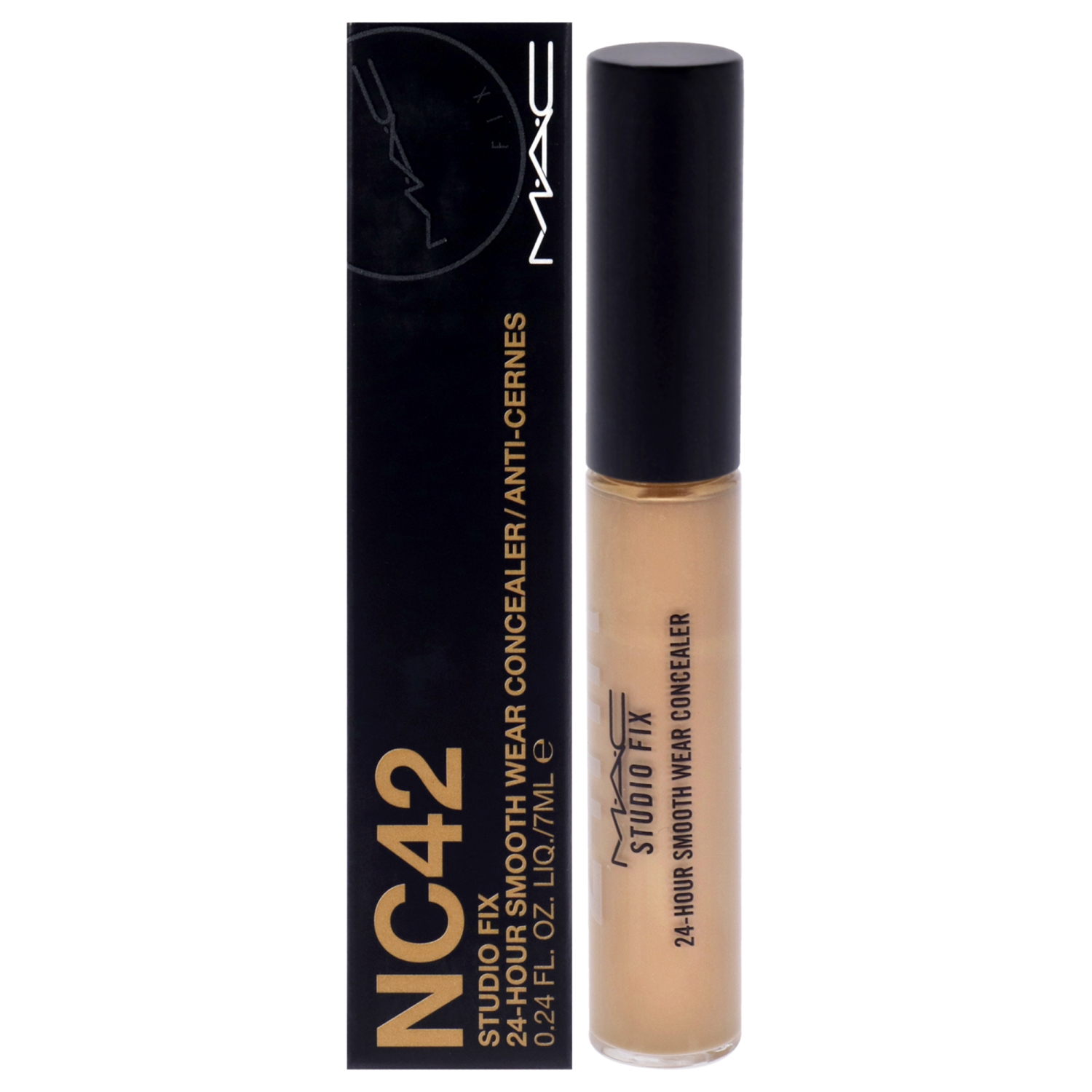 Cache-cernes Studio Fix 24 heures Smooth Wear - NC42 par MAC pour femme - cache-cernes 0,24&nbsp;oz