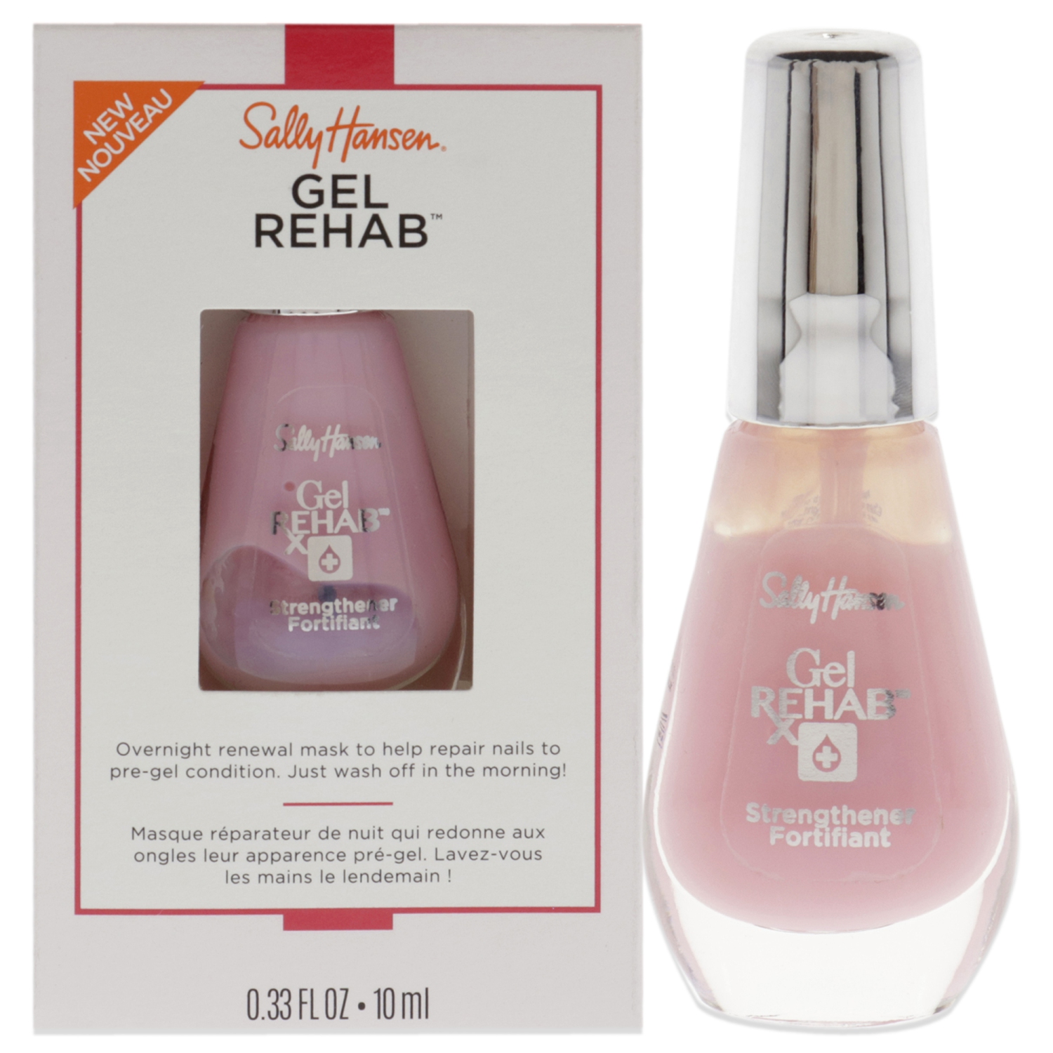 Gel Rehab - 44943 par Sally Hansen pour Femme - Traitement des ongles 0,33&nbsp;oz