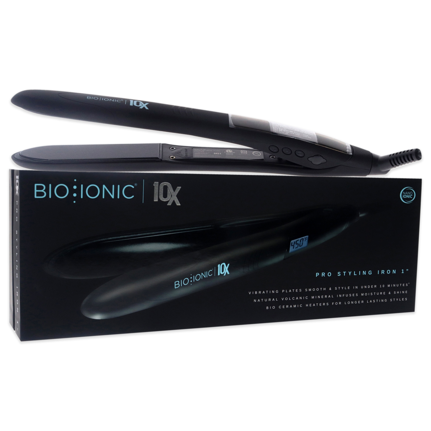 Bio Ionic By Bio Ionic 10X Pro Styling Iron 1" For Unisex