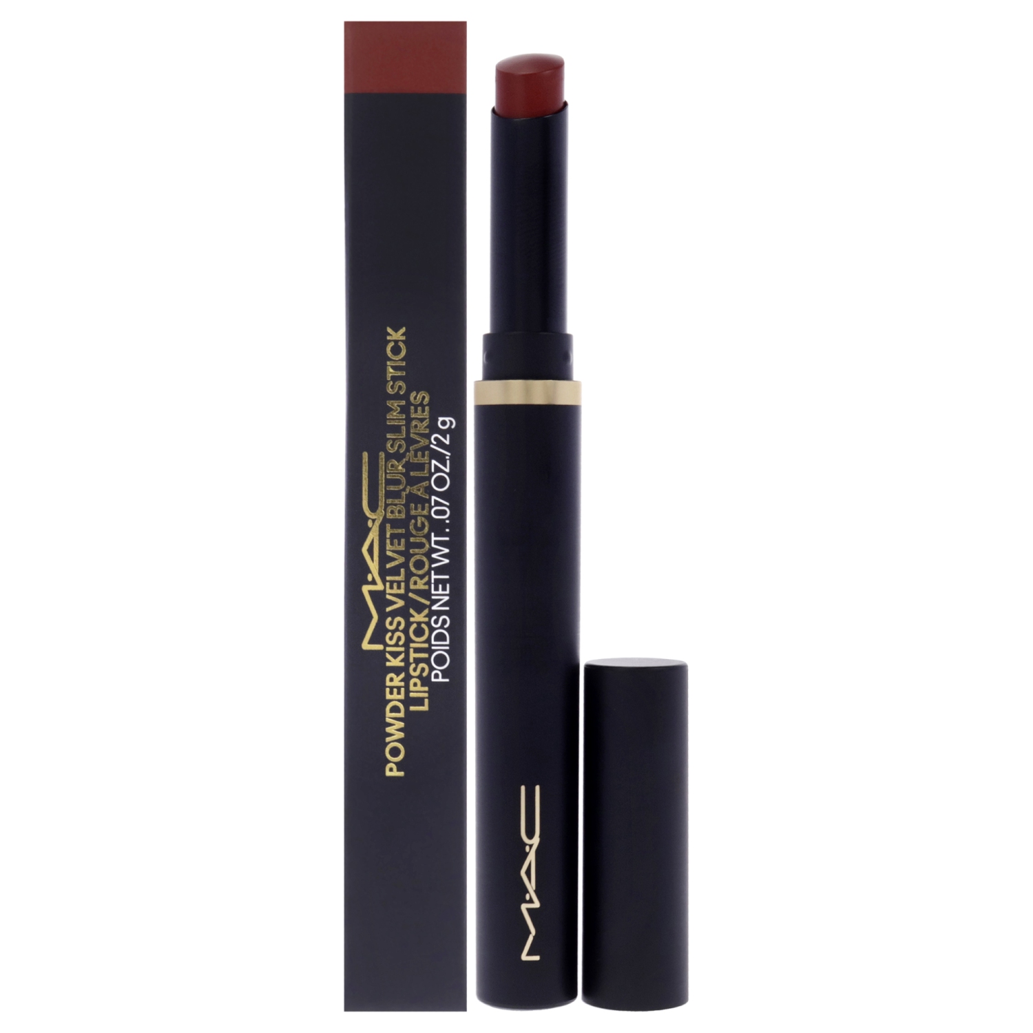 Powder Kiss Velvet Blur Slim Stick - Pumpkin Spiced by MAC for Women - 0.7 oz Lipstick