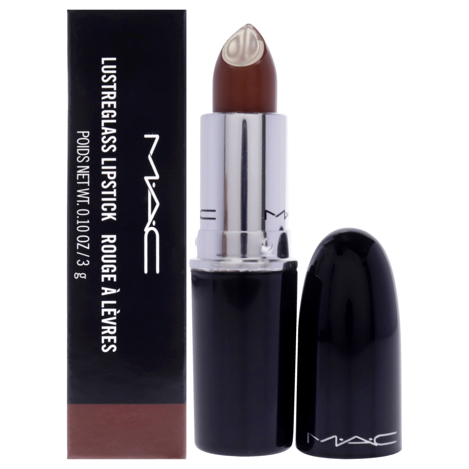Lustreglass Sheer Shine Lipstick - 554 Cant Dull My Shine by MAC for Women - 0.1 oz Lipstick