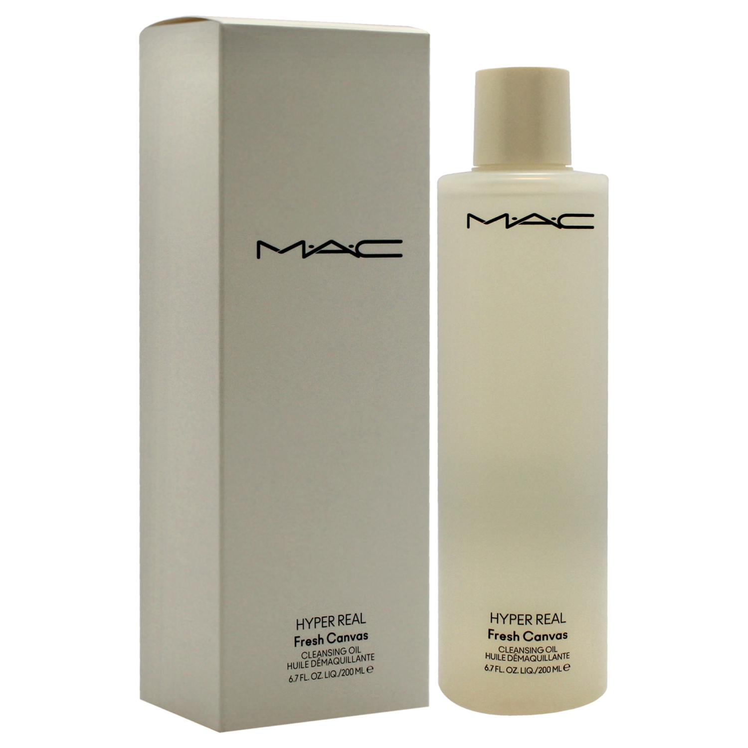 Hyper Real Fresh Canvas Cleansing Oil by MAC for Women - 6.7 oz Cleanser