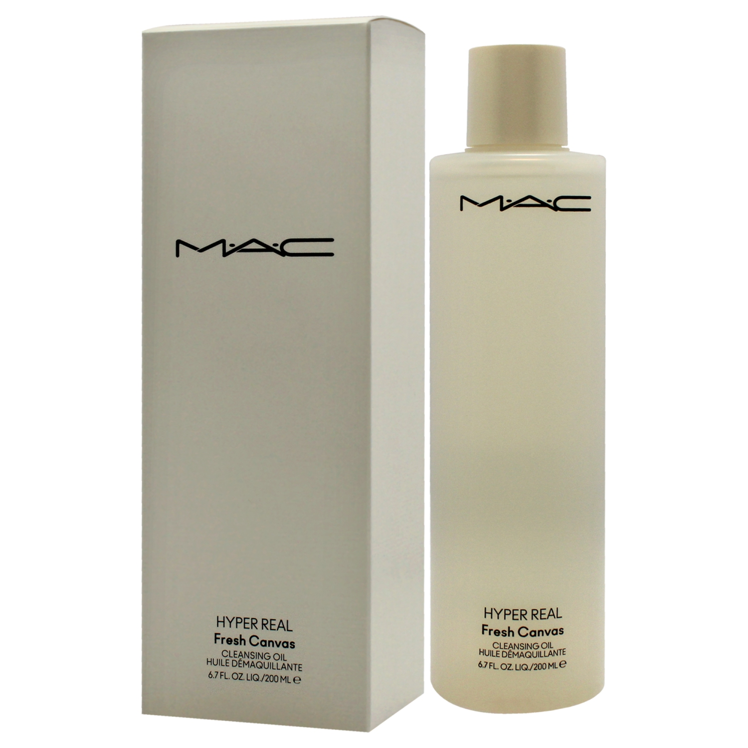 Hyper Real Fresh Canvas Cleansing Oil by MAC for Women - 6.7 oz Cleanser