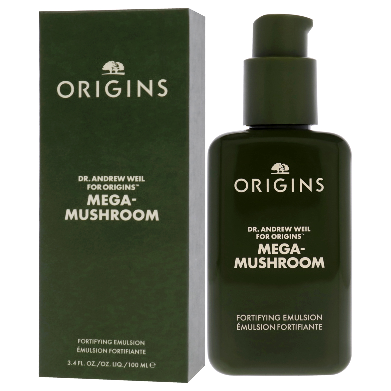 Dr Andrew Weil For Origins Mega Mushroom by Origins for Women - 3.4 oz Emulsion