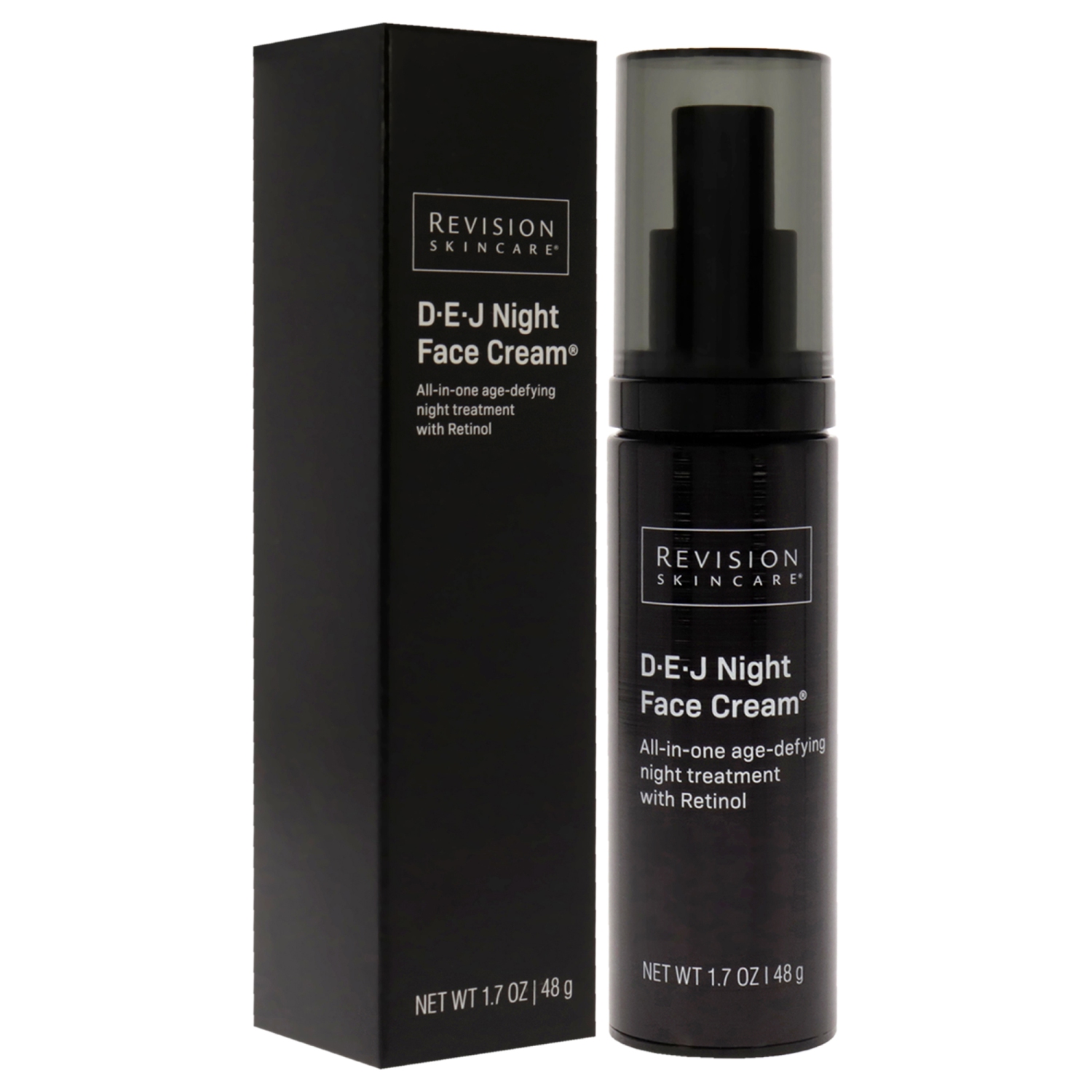 DEJ Night Face Cream by Revision for Unisex - 1.7 oz Cream