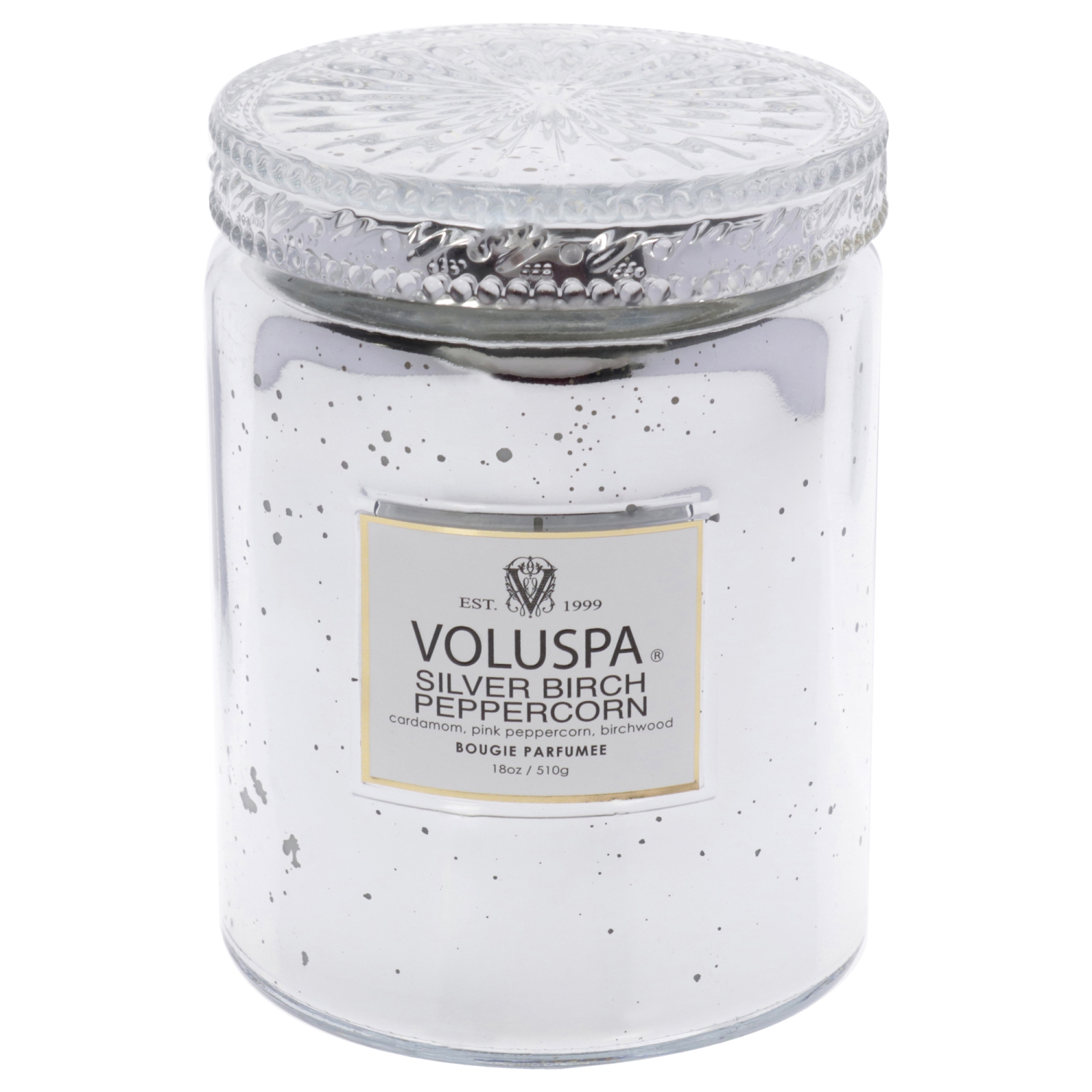 Silver Birch Peppercorn - Large by Voluspa for Unisex - 18 oz Candle