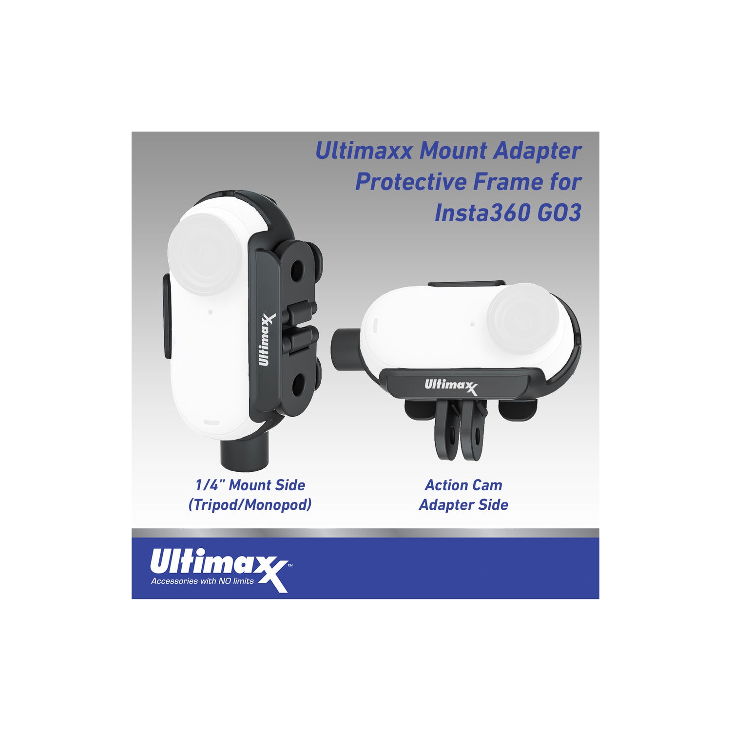 Caméra d'action étanche GO 3 de Insta360 GO3 - Ensemble d'accessoires pour 10PC