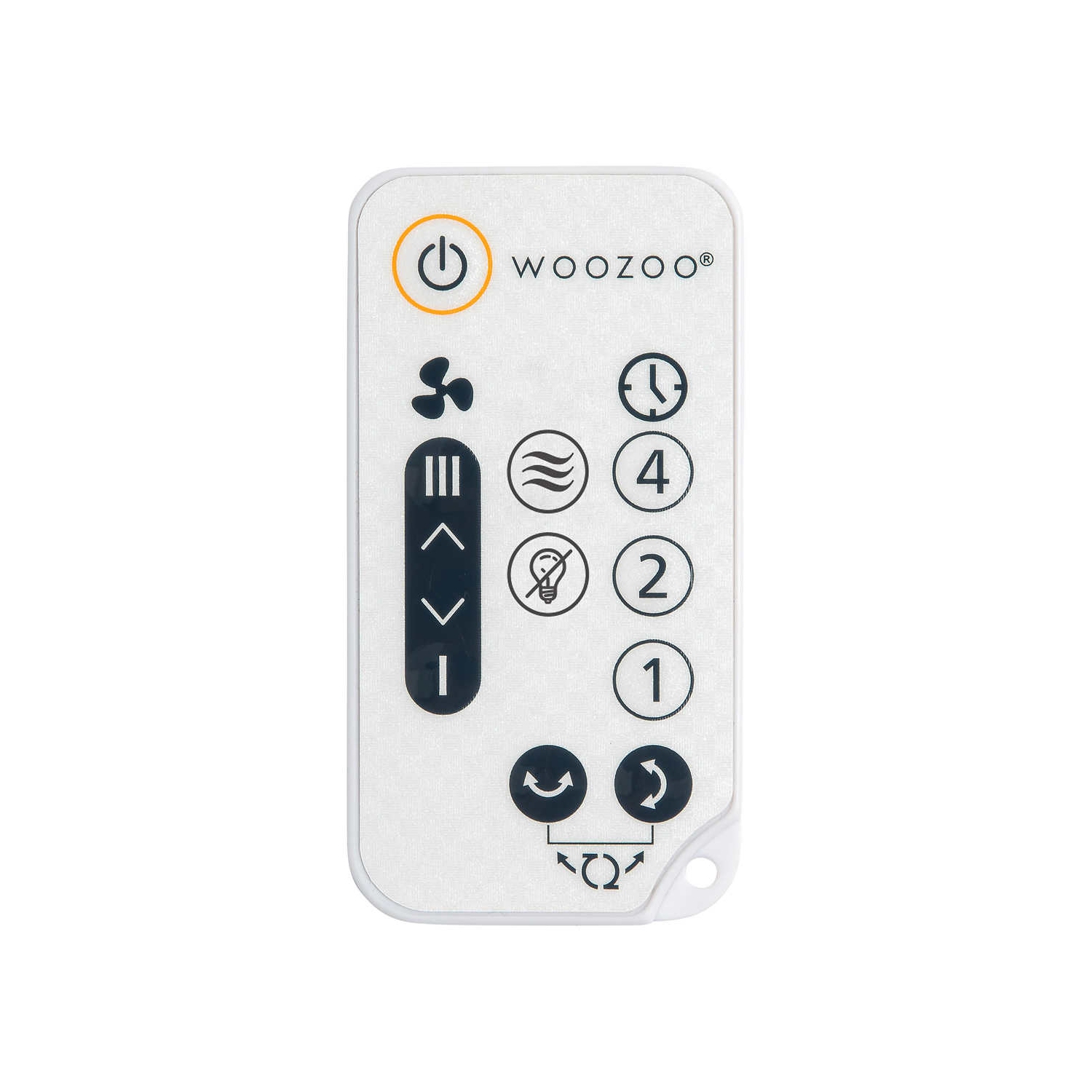 Circulateur d'air oscillant à 5 vitesses de Woozoo avec télécommande