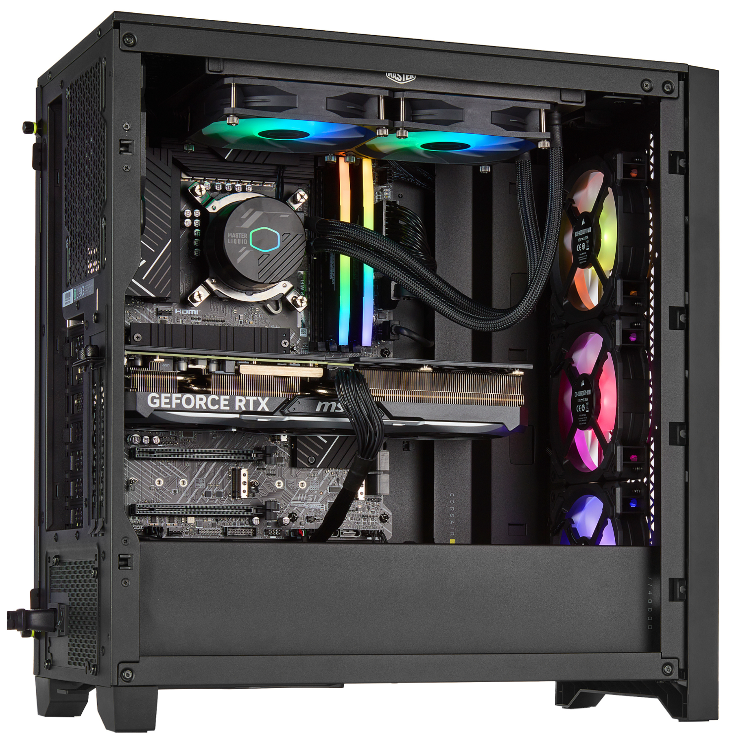 TECHNOID Ultimate Gaming PC - GeForce RTX 5070 TI - AMD Ryzen 7 7800X3D - 64GB DDR5 - 2TB SSD - Win 11 Pro
