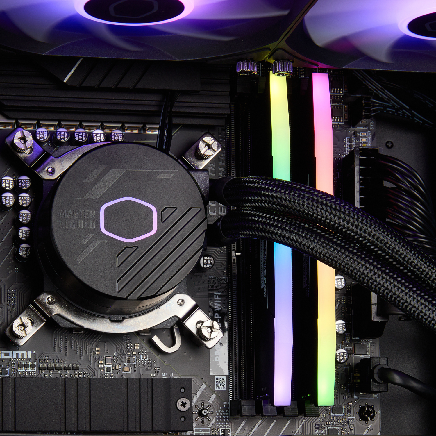 TECHNOID Ultimate Gaming PC - GeForce RTX 5070 TI - AMD Ryzen 7 7800X3D - 64GB DDR5 - 2TB SSD - Win 11 Pro