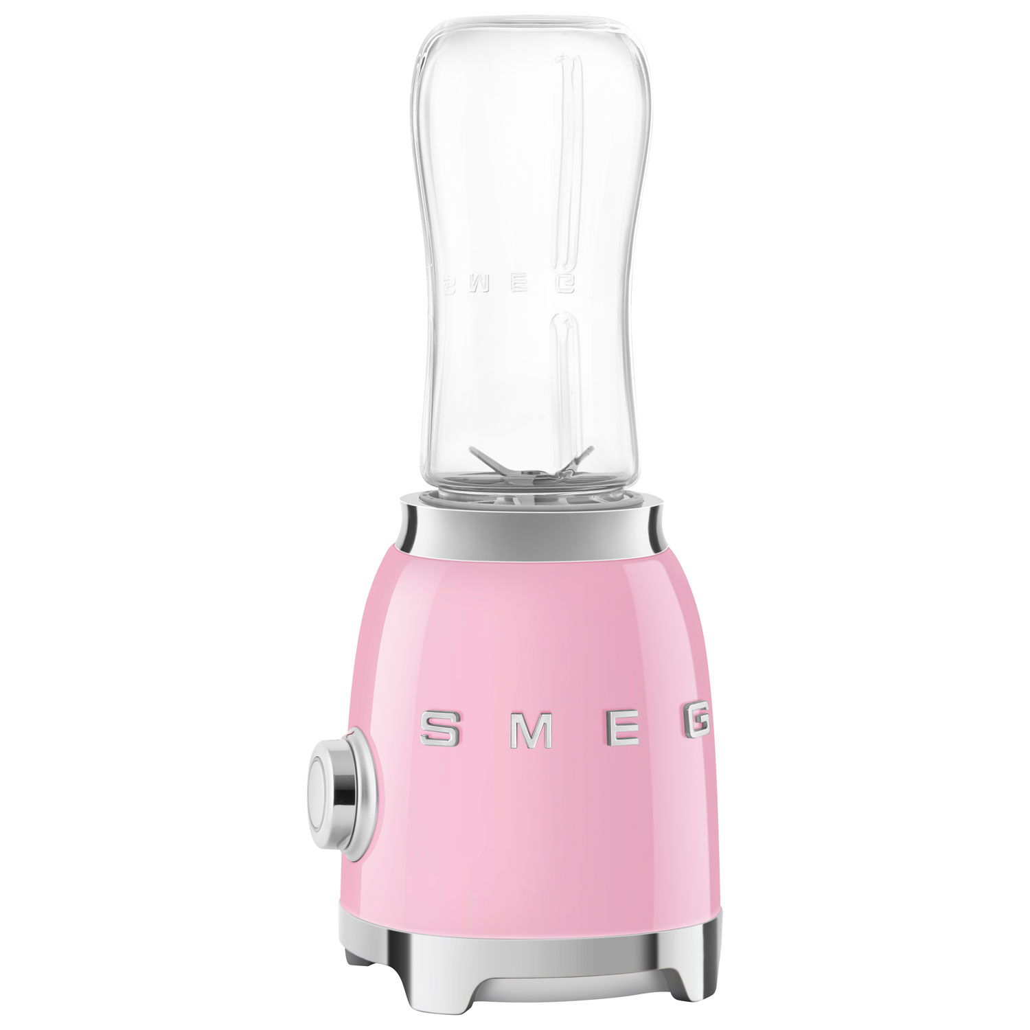 Smeg 0.6L Personal Blender - Pink