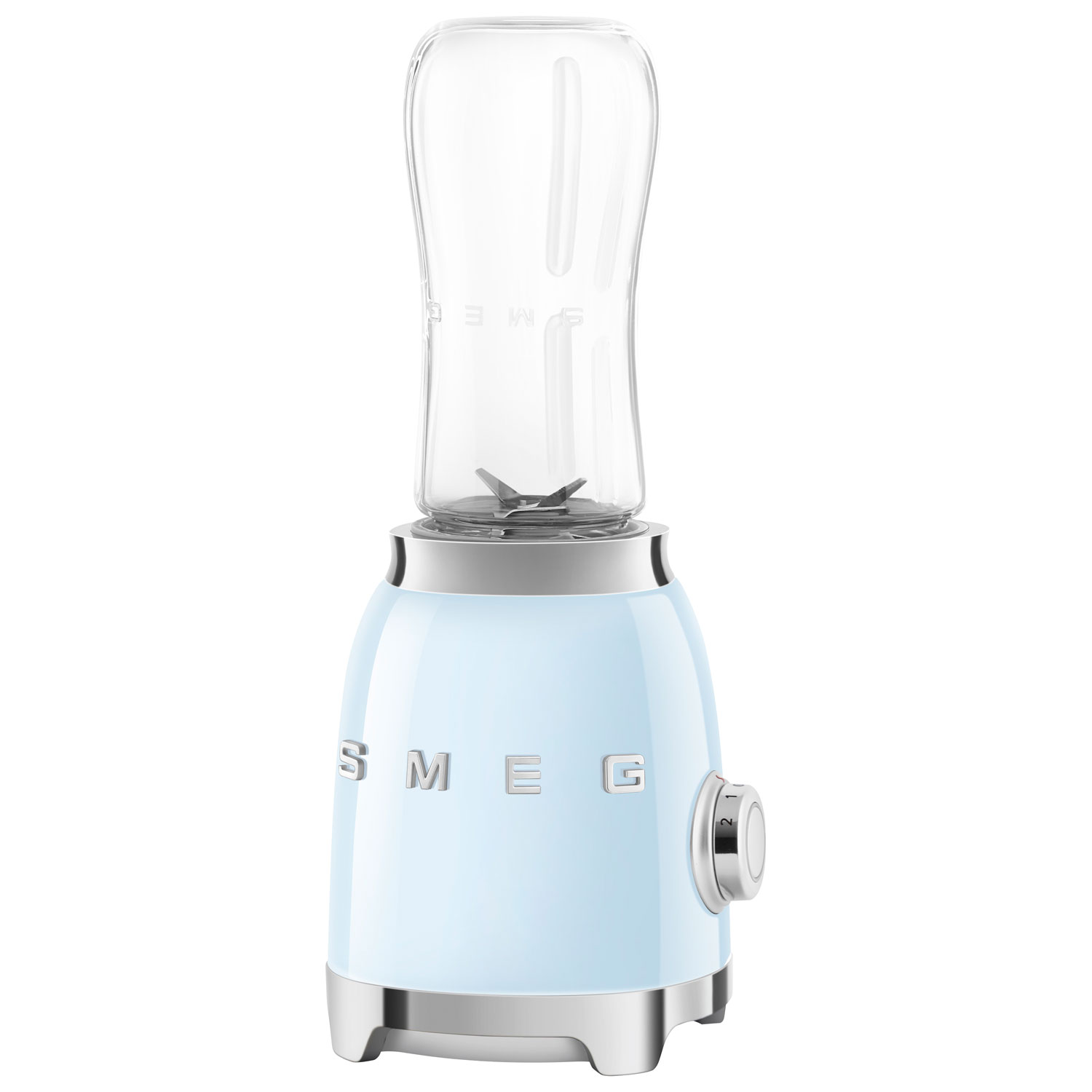 Smeg 0.6L Personal Blender - Pastel Blue