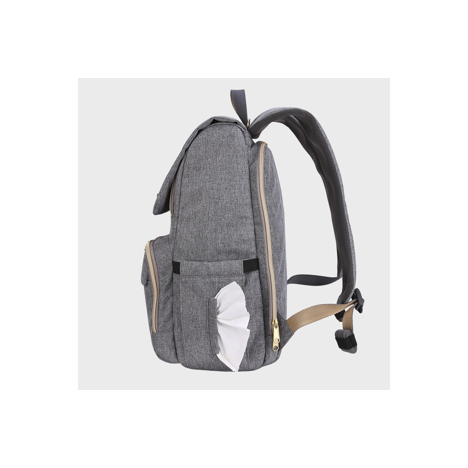 Sunveno Canvas Diaper Bag Backpack
