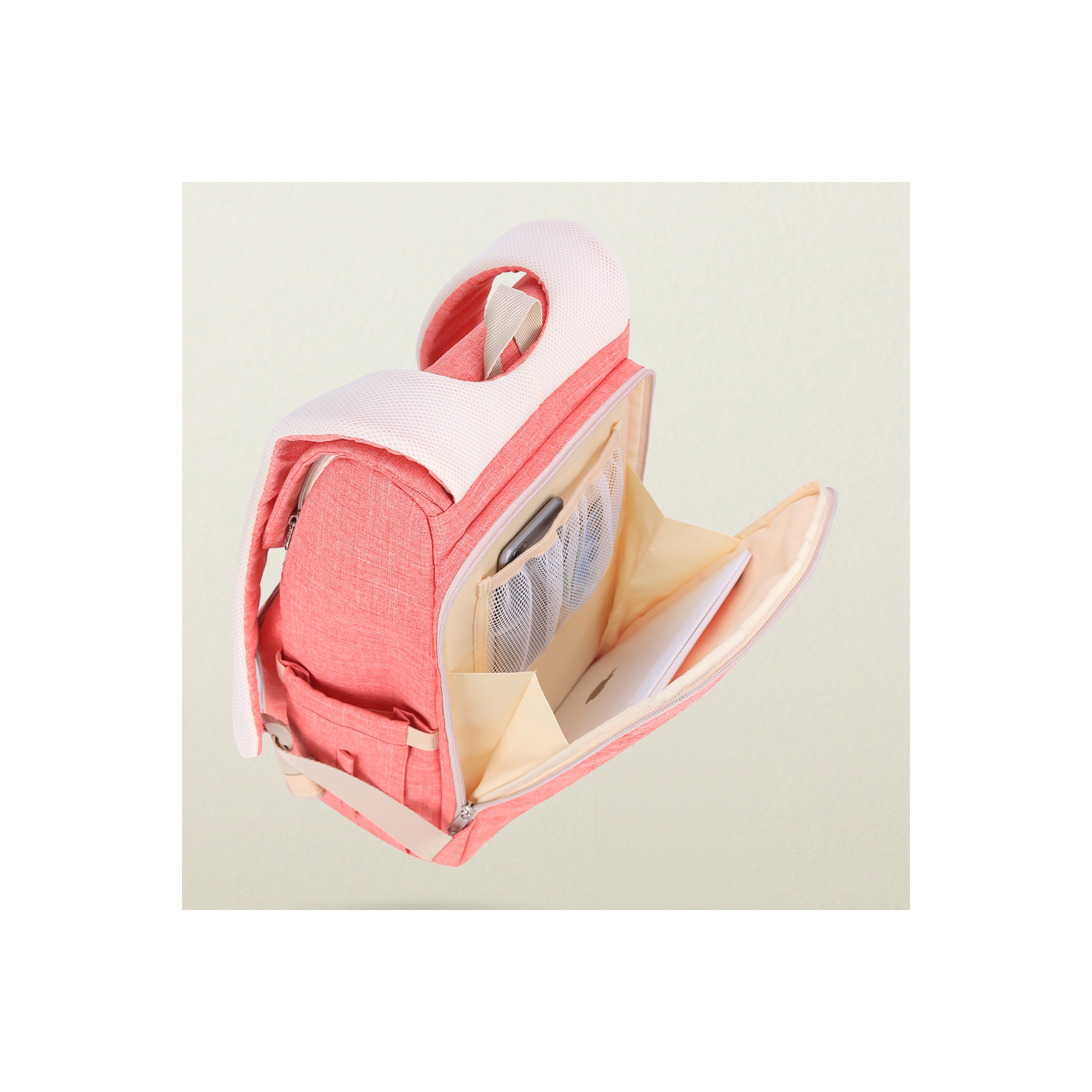 Sunveno Canvas Diaper Bag Backpack