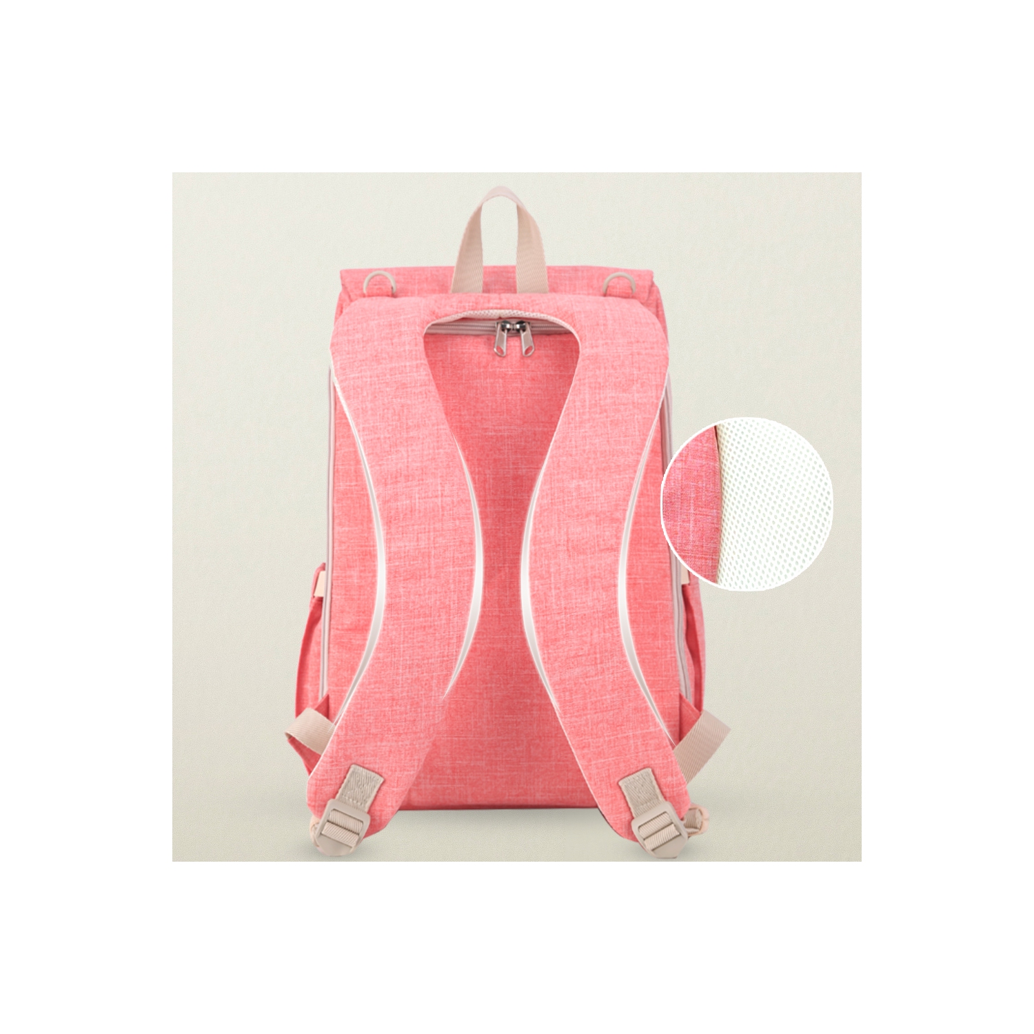 Sunveno Canvas Diaper Bag Backpack