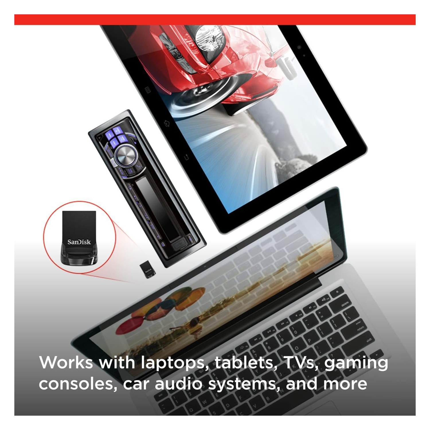 SanDisk 256GB Ultra Fit USB 3.2 Flash Drive -