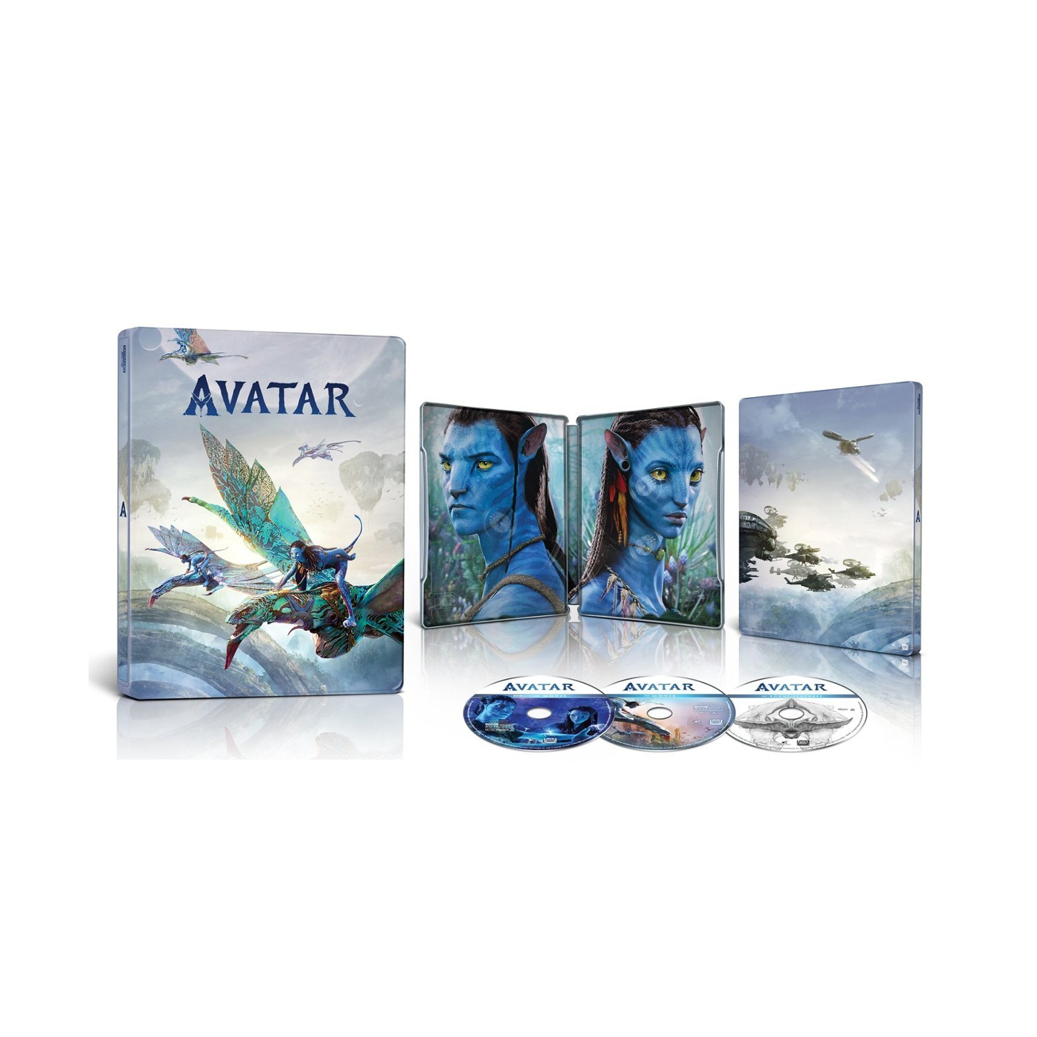 Avatar [SteelBook] [Includes Digital Copy] [4K Ultra HD Blu-ray/Blu-ray] [Only @ Best Buy] [2009]