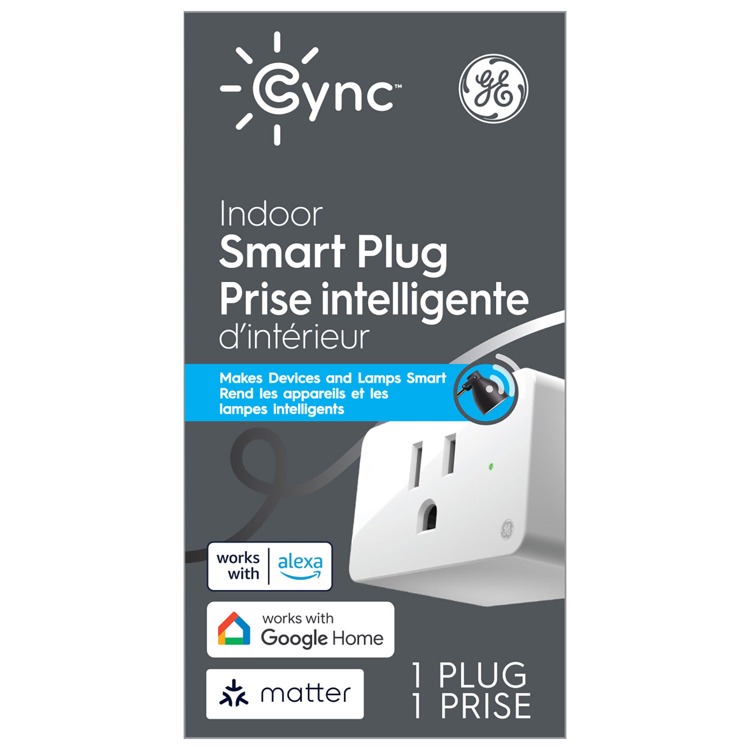 GE Cync Wi-Fi Indoor Smart Plug