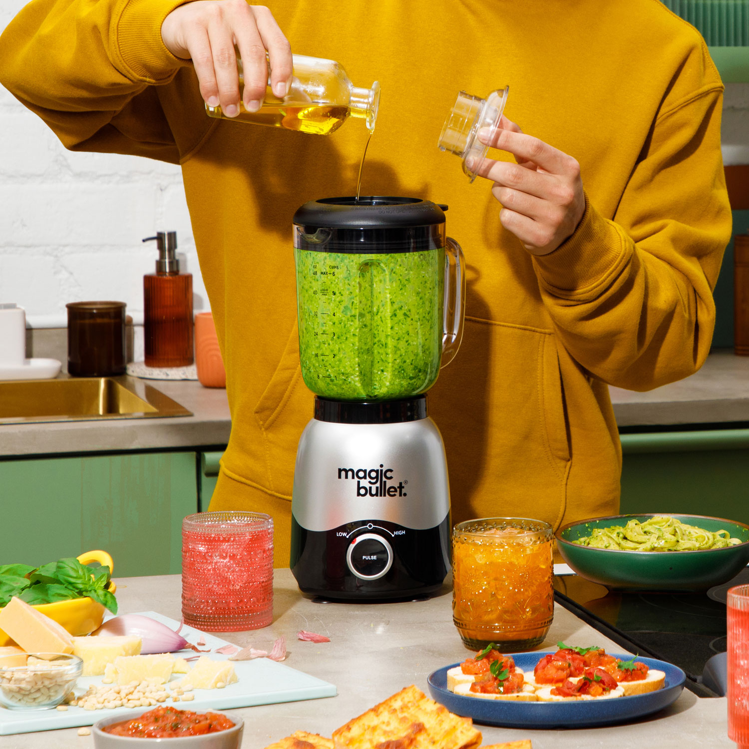 Magic Bullet 1.4L 500-Watt Countertop Blender