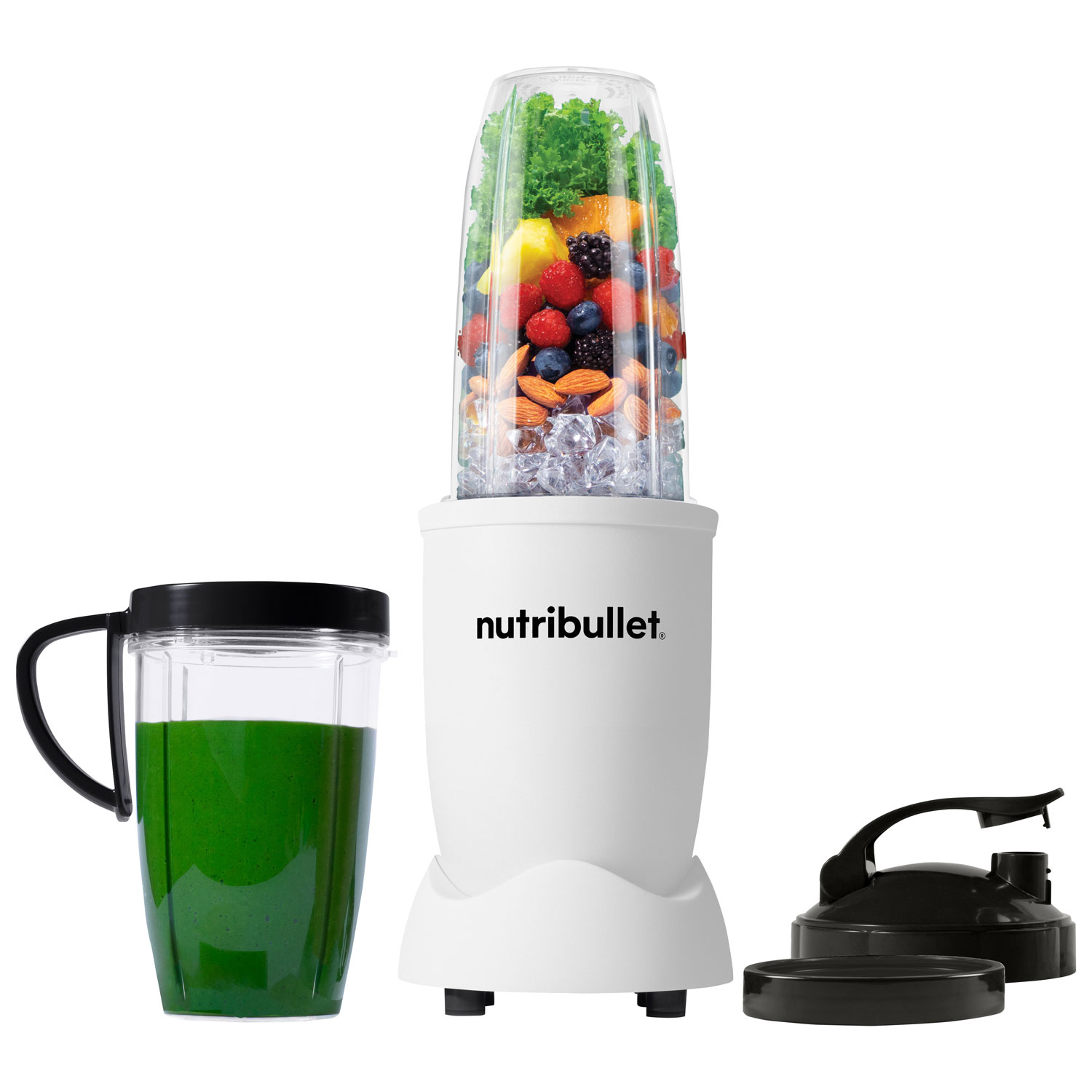 NutriBullet Pro 0.9L 900-Watt Single Serve Blender - Monochrome Matte White