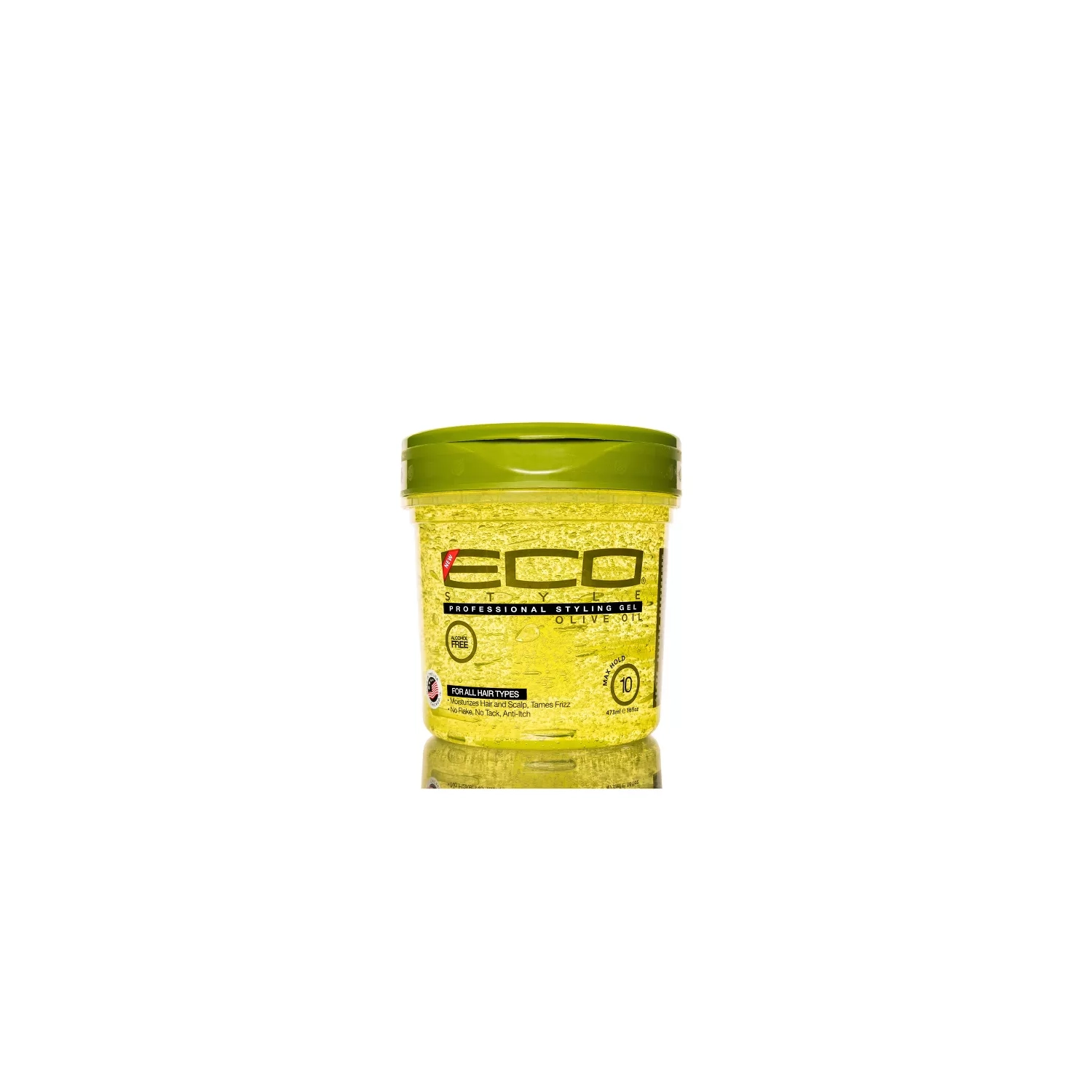 ECO STYLE Professional Olive Styling Gel - 16 fl oz, 2 Pack